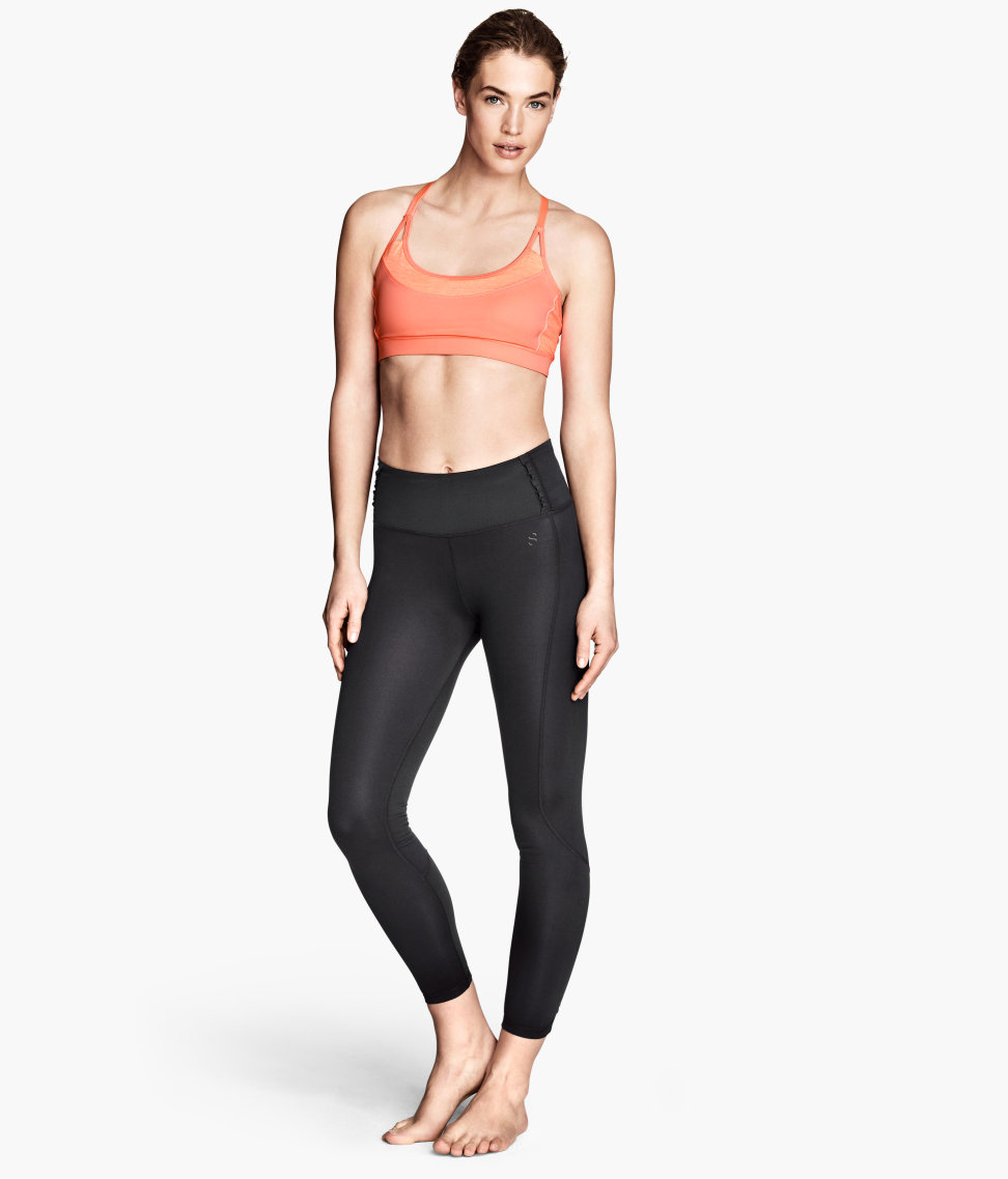 h&m yoga tights
