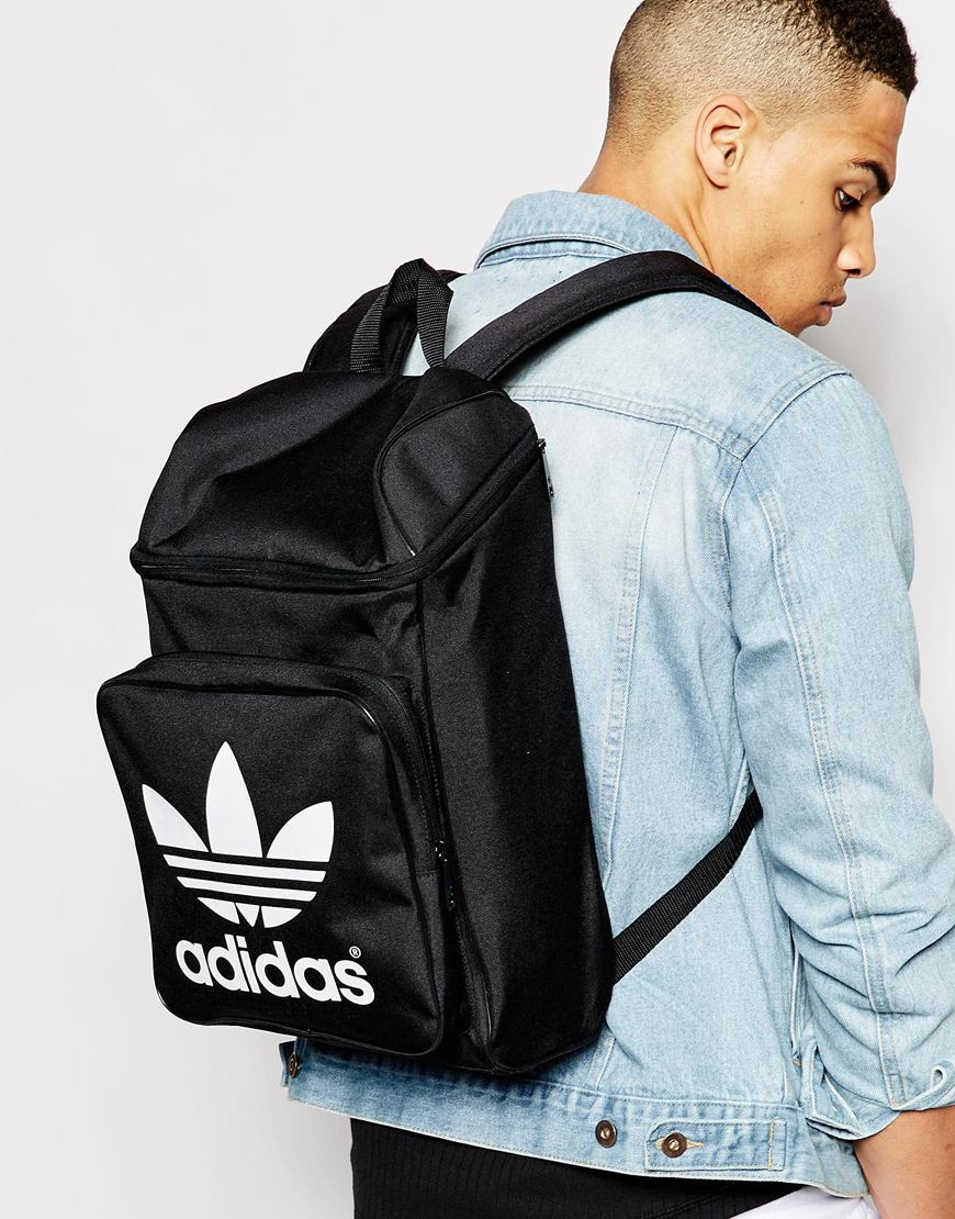 adidas originals classic backpack black