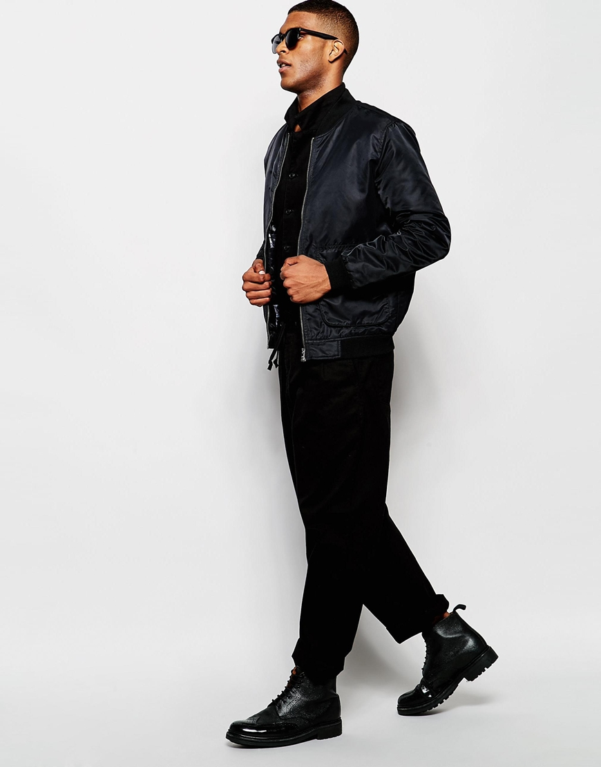 ASOS Cotton Boiler Suit In Twill in Black for Men Lyst