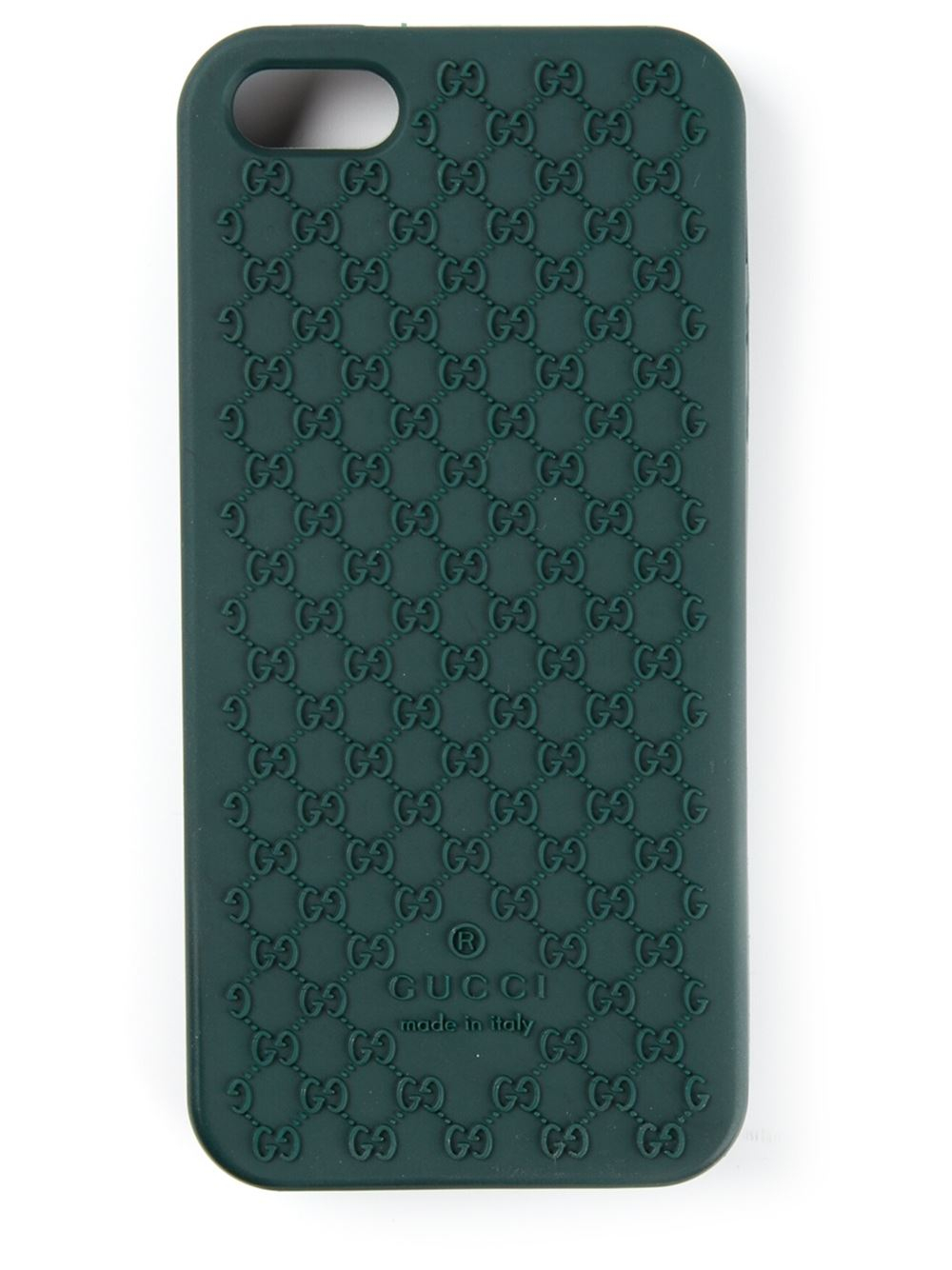 Gucci Logo Iphone Case in Green for Men - Lyst
