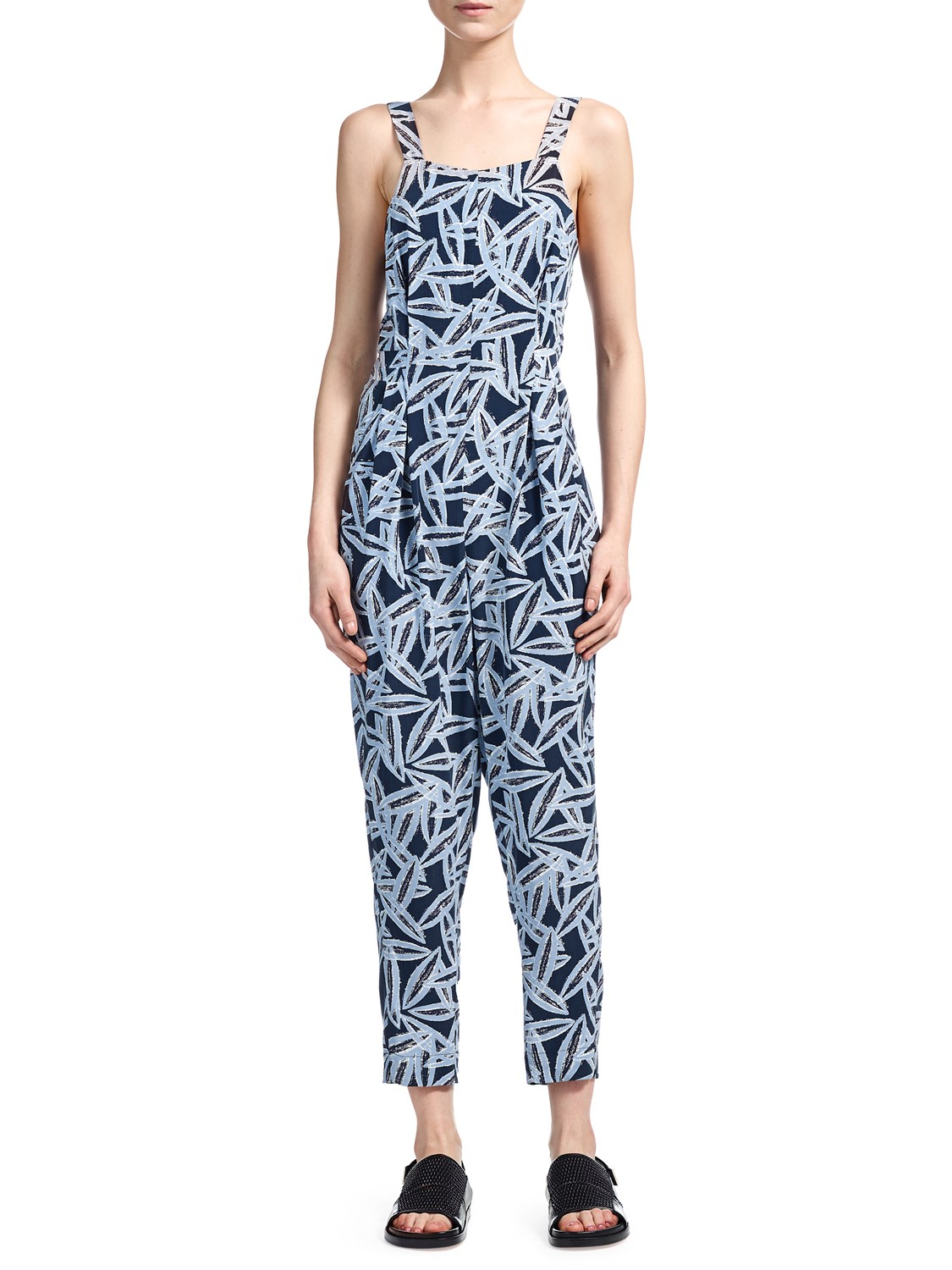 whistles blue jumpsuit