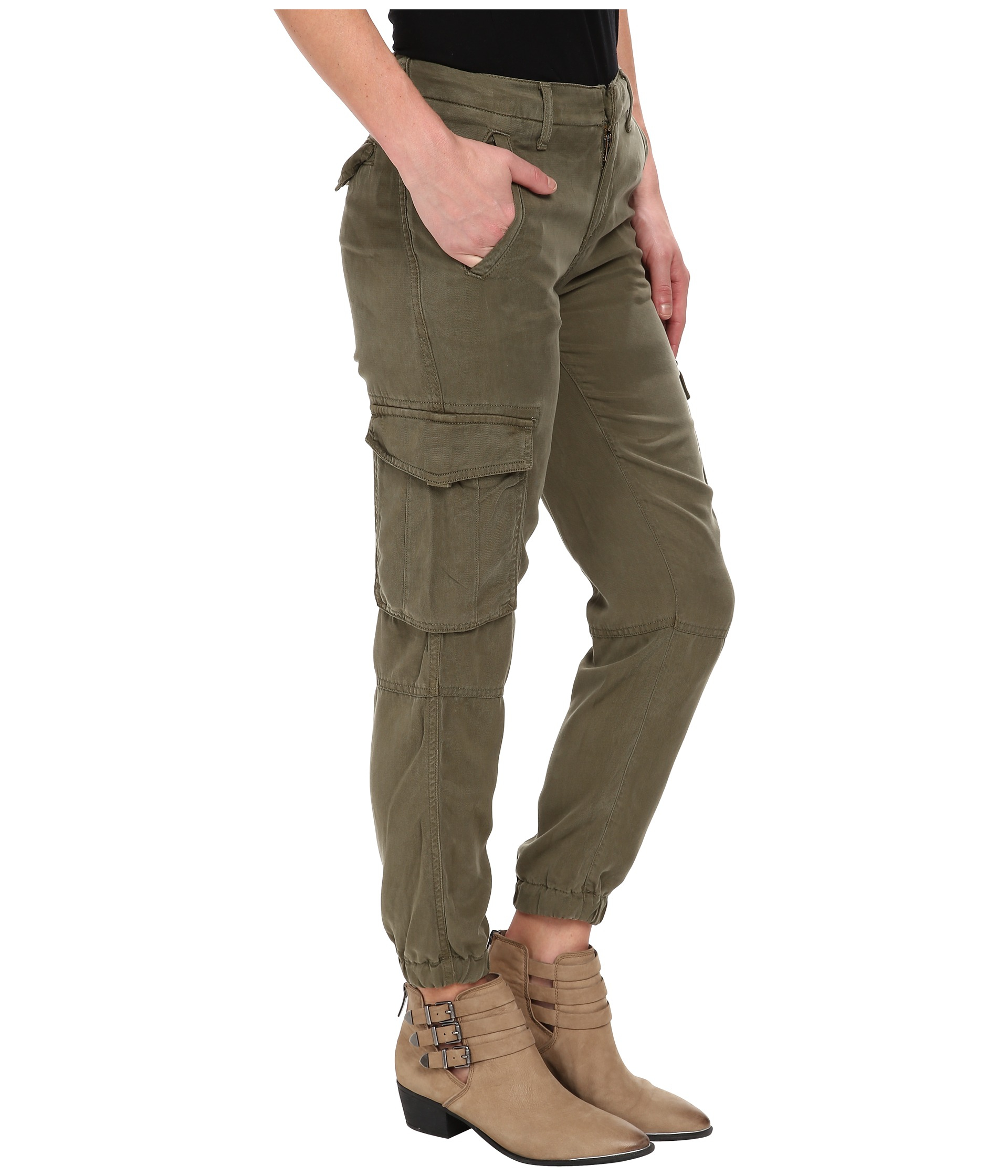 tencel cargo pants