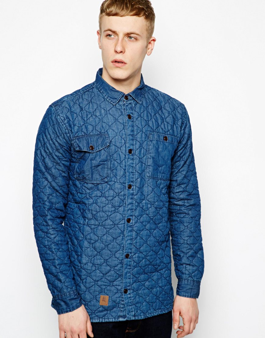 btc quilted shirt