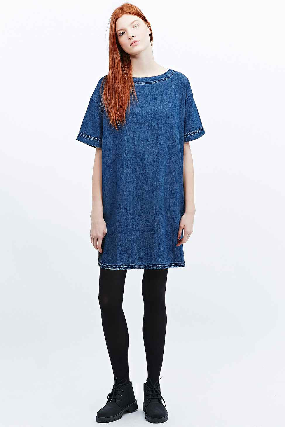 bdg denim dress