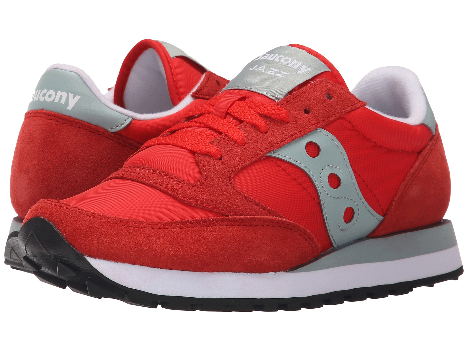 saucony jazz red black