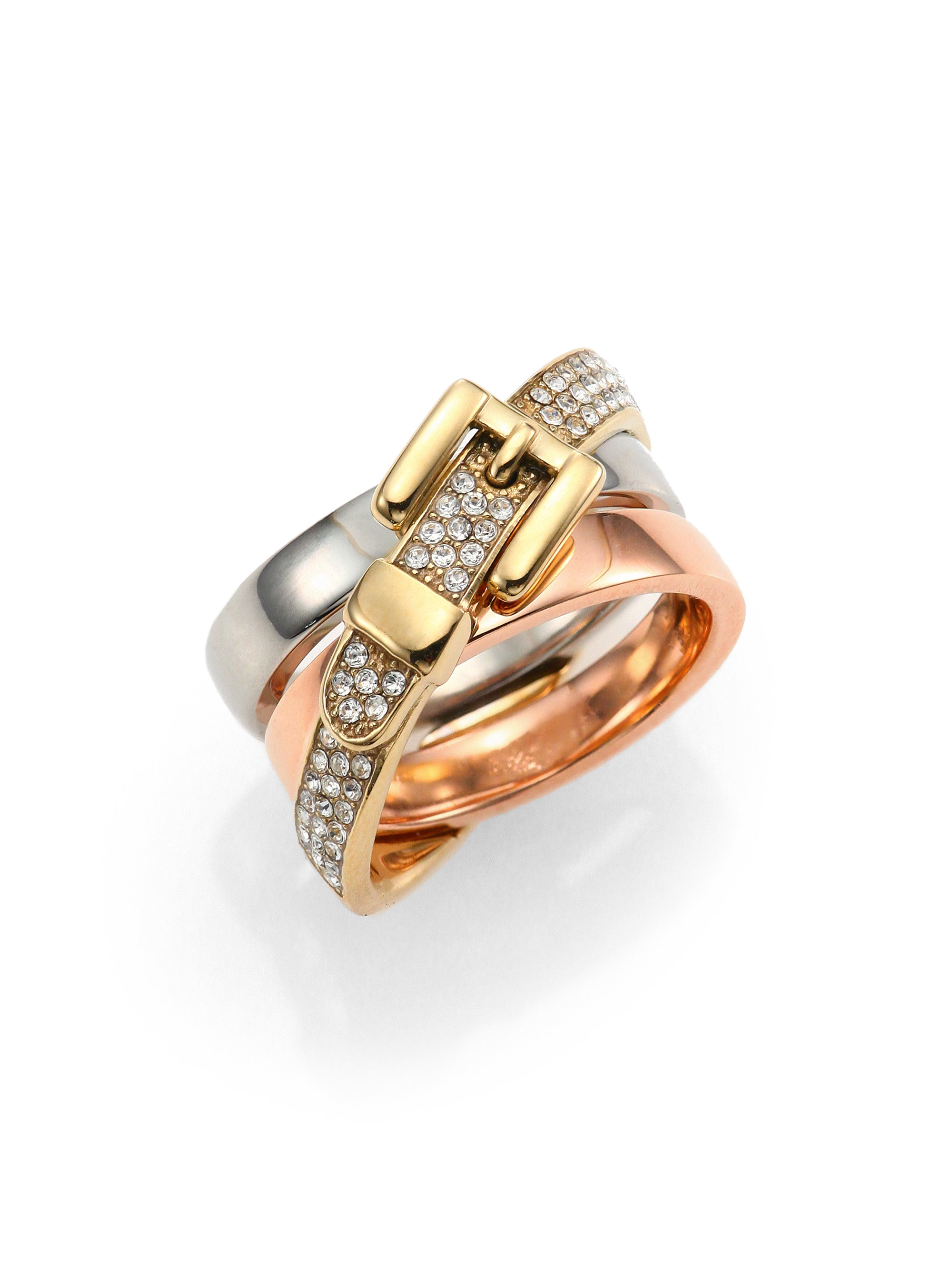 Michael kors 2025 crossover ring