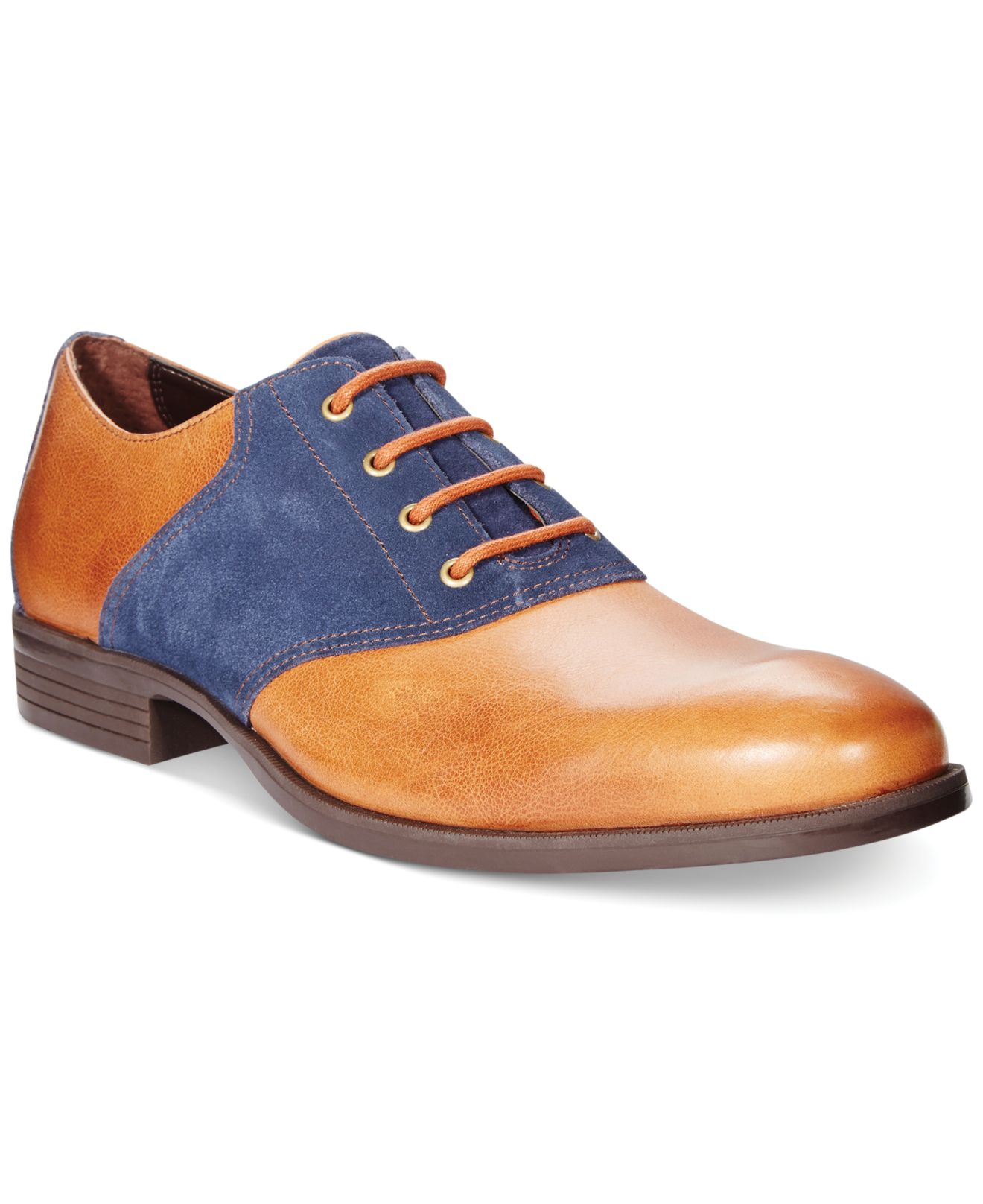 cole haan blue oxfords