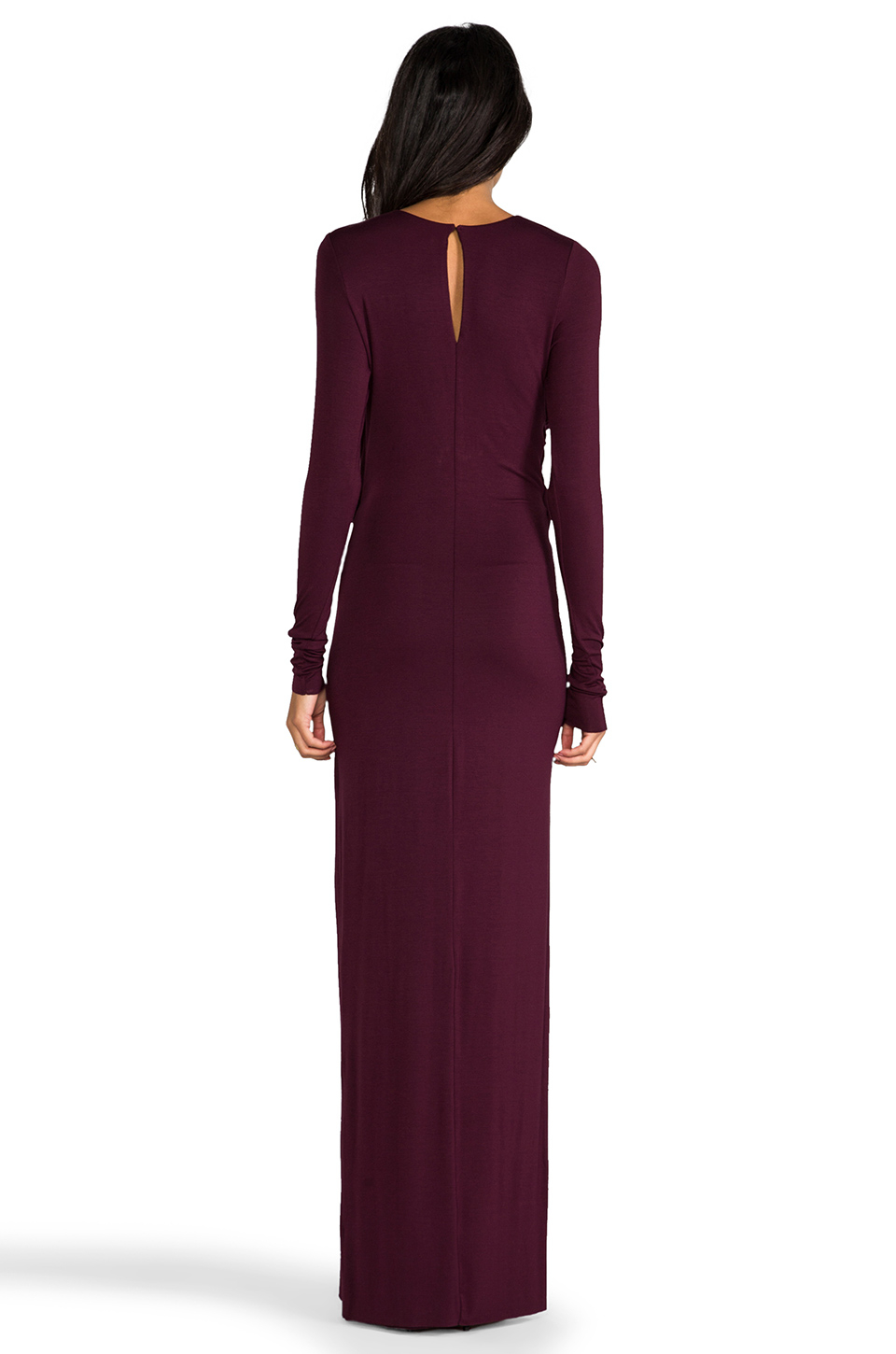 Lyst - Sen Rasha Dress in Burgundy in Purple