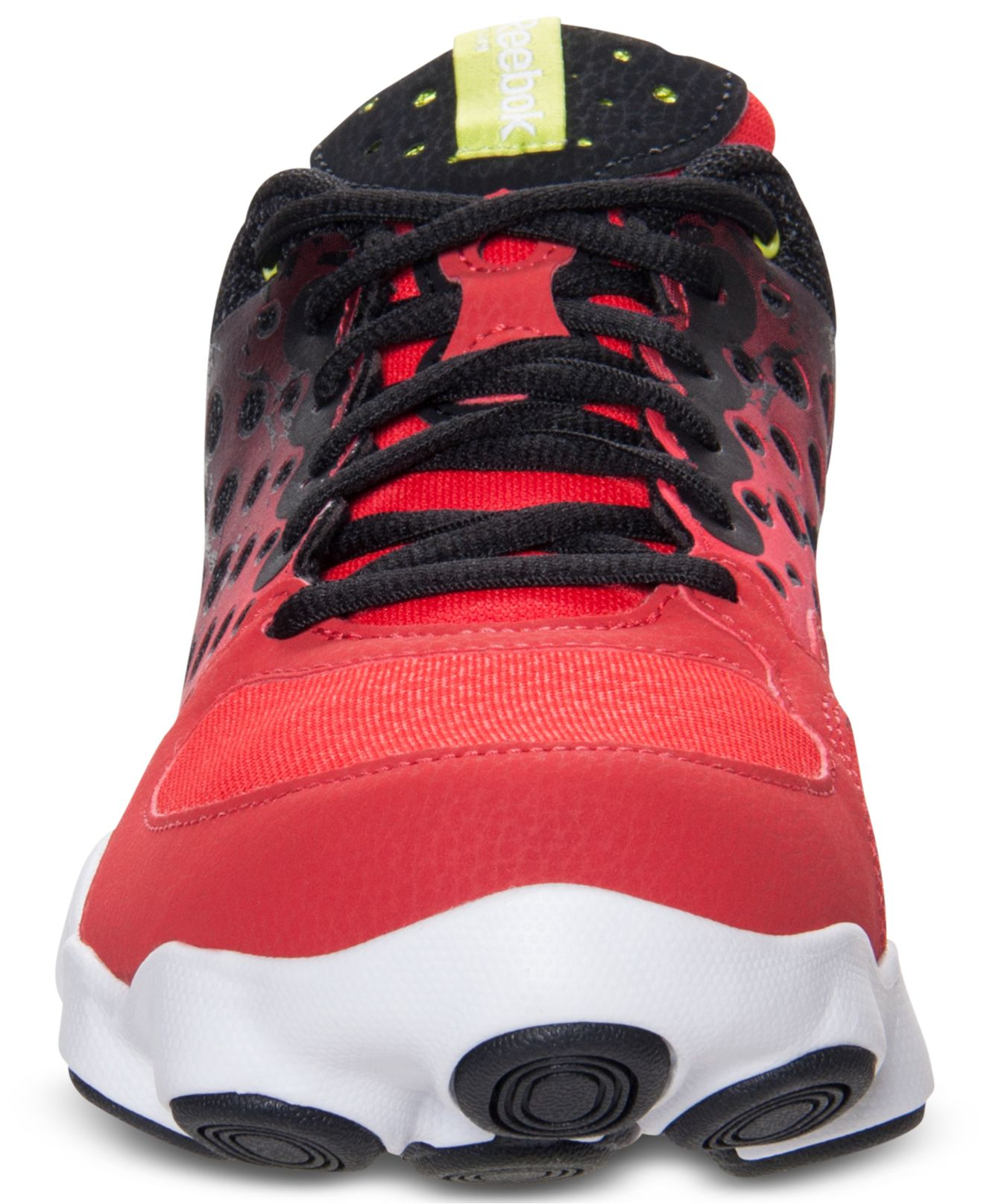 Reebok Men'S Atv 19 Running Sneakers From Finish Line in Red/Black