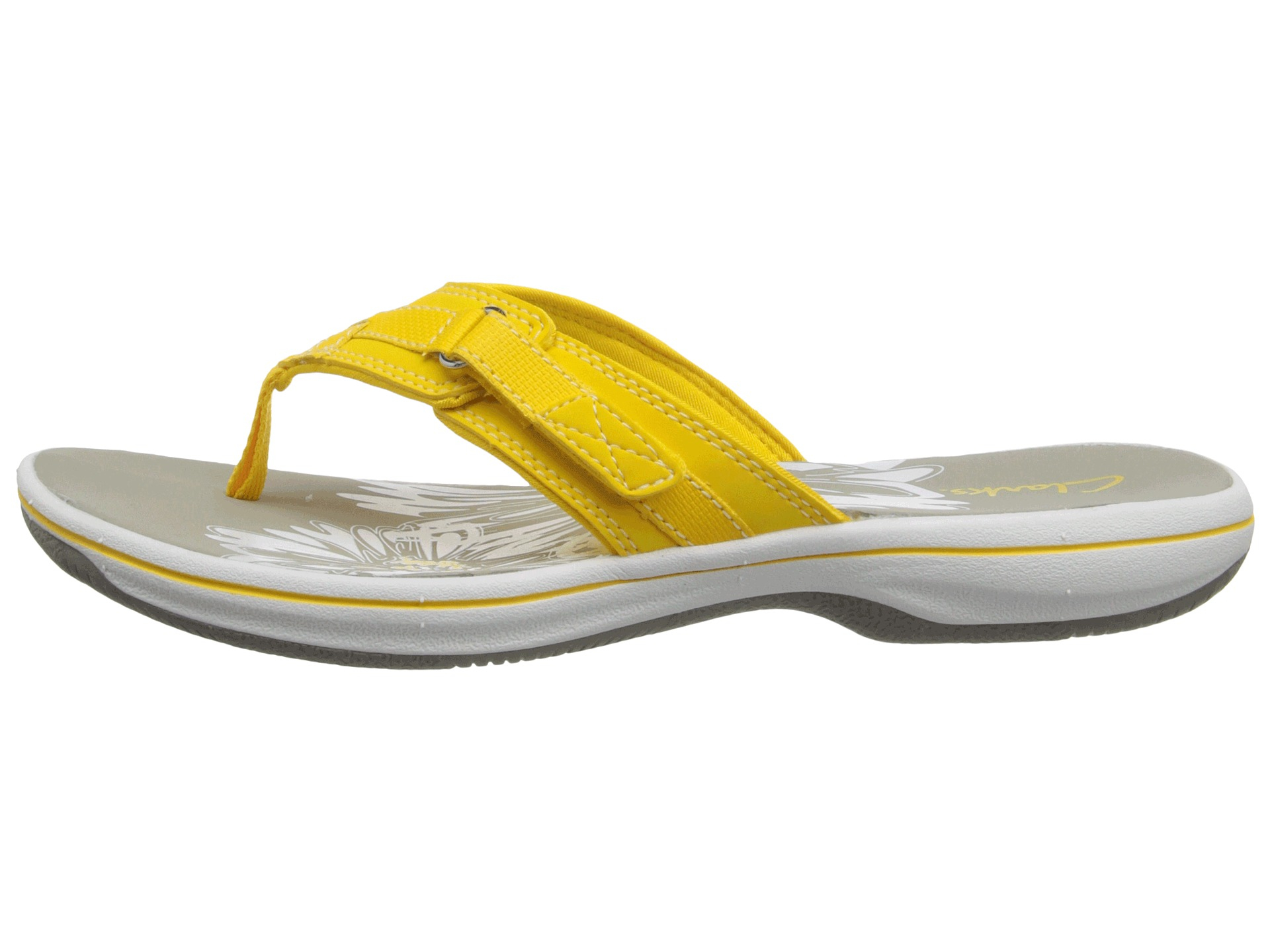 clarks breeze sea yellow