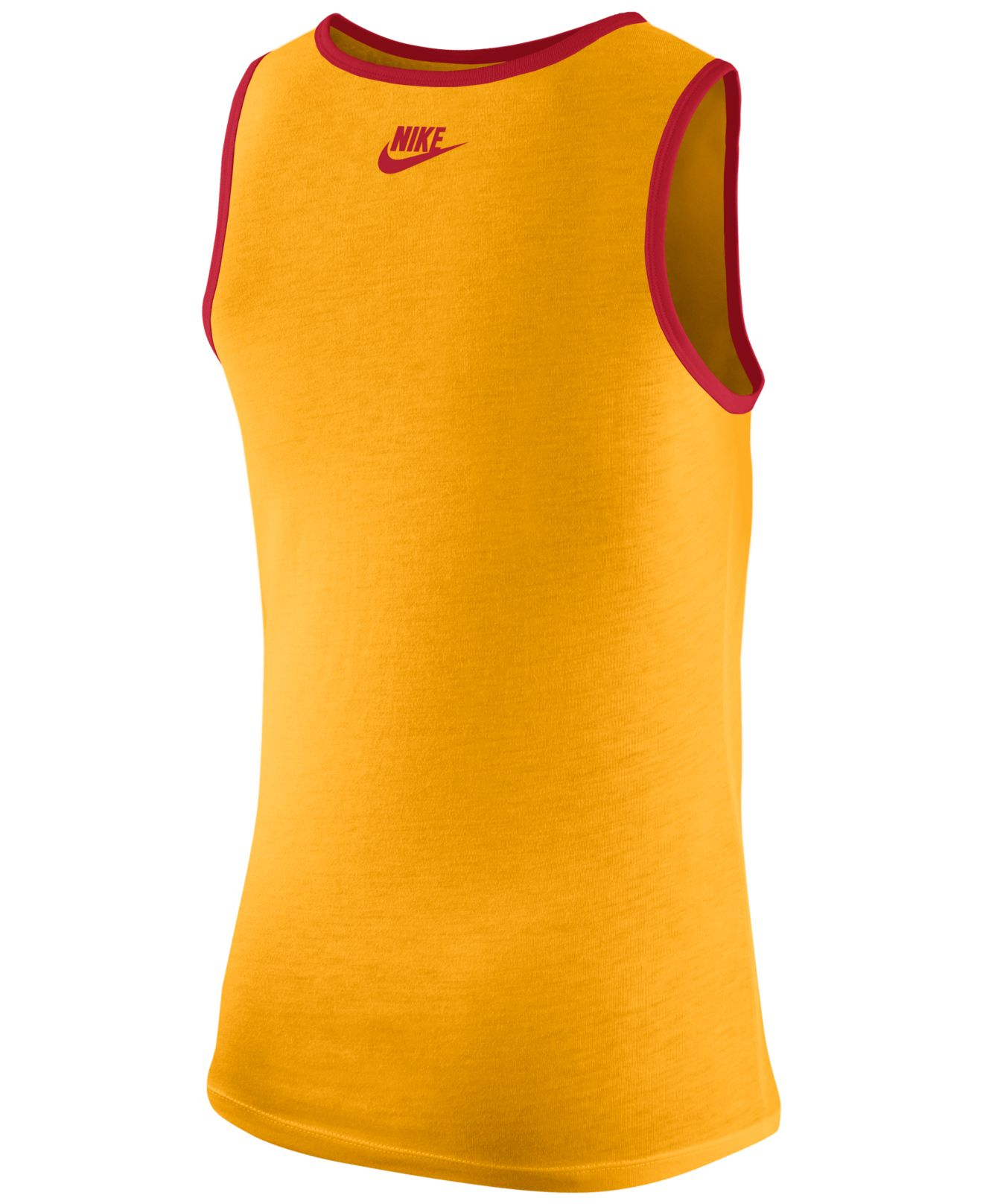Nike Cotton Men's Kansas City Chiefs Team Tank Top in Gold/Red