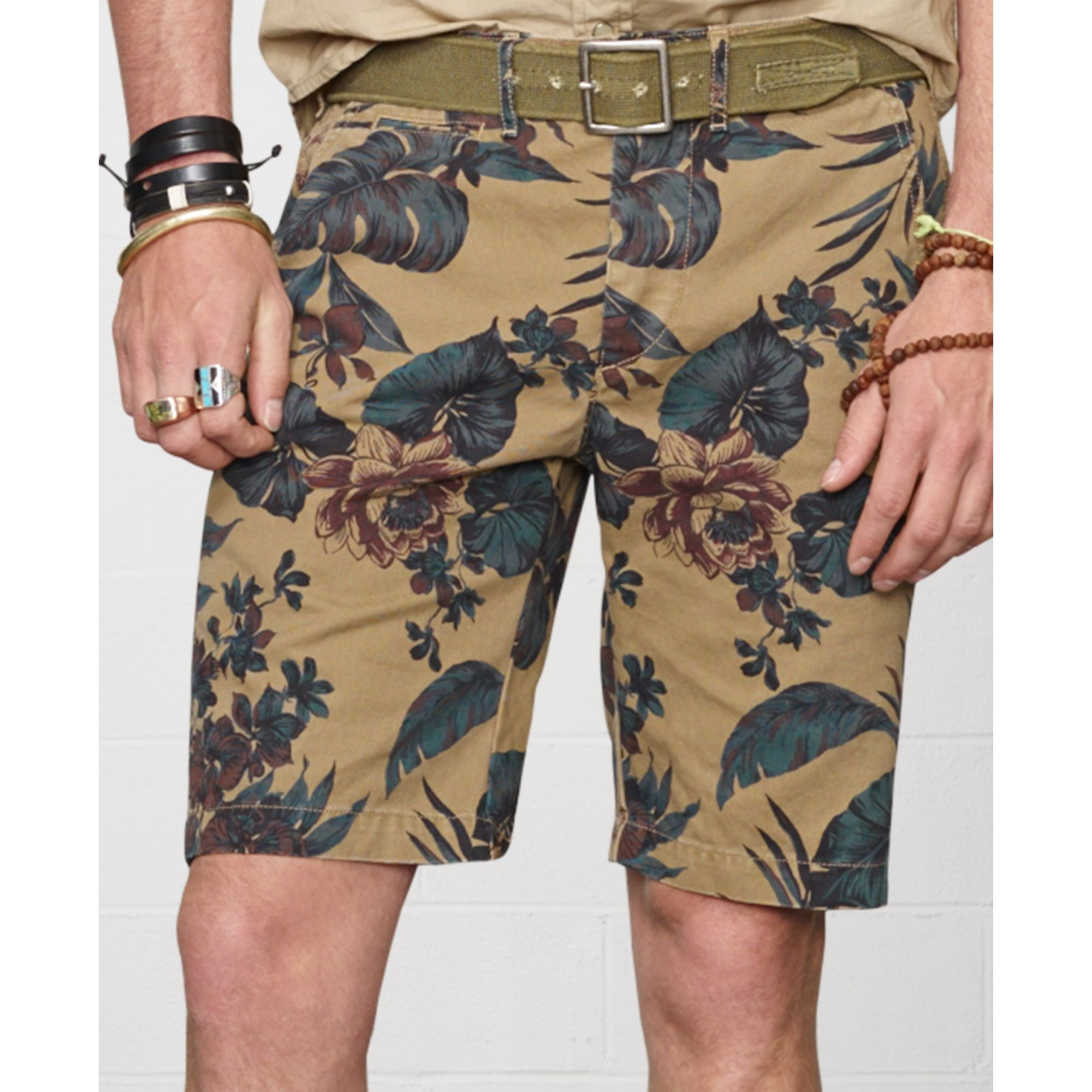 Denim & Supply Ralph Lauren Floral Shorts for Men | Lyst