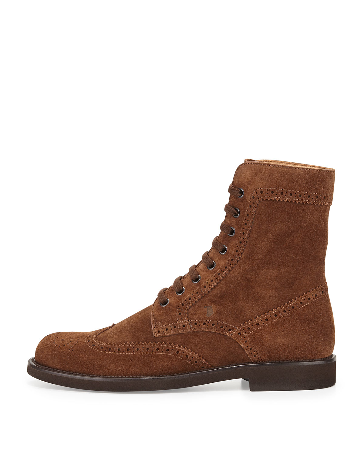 mens suede boots lace up