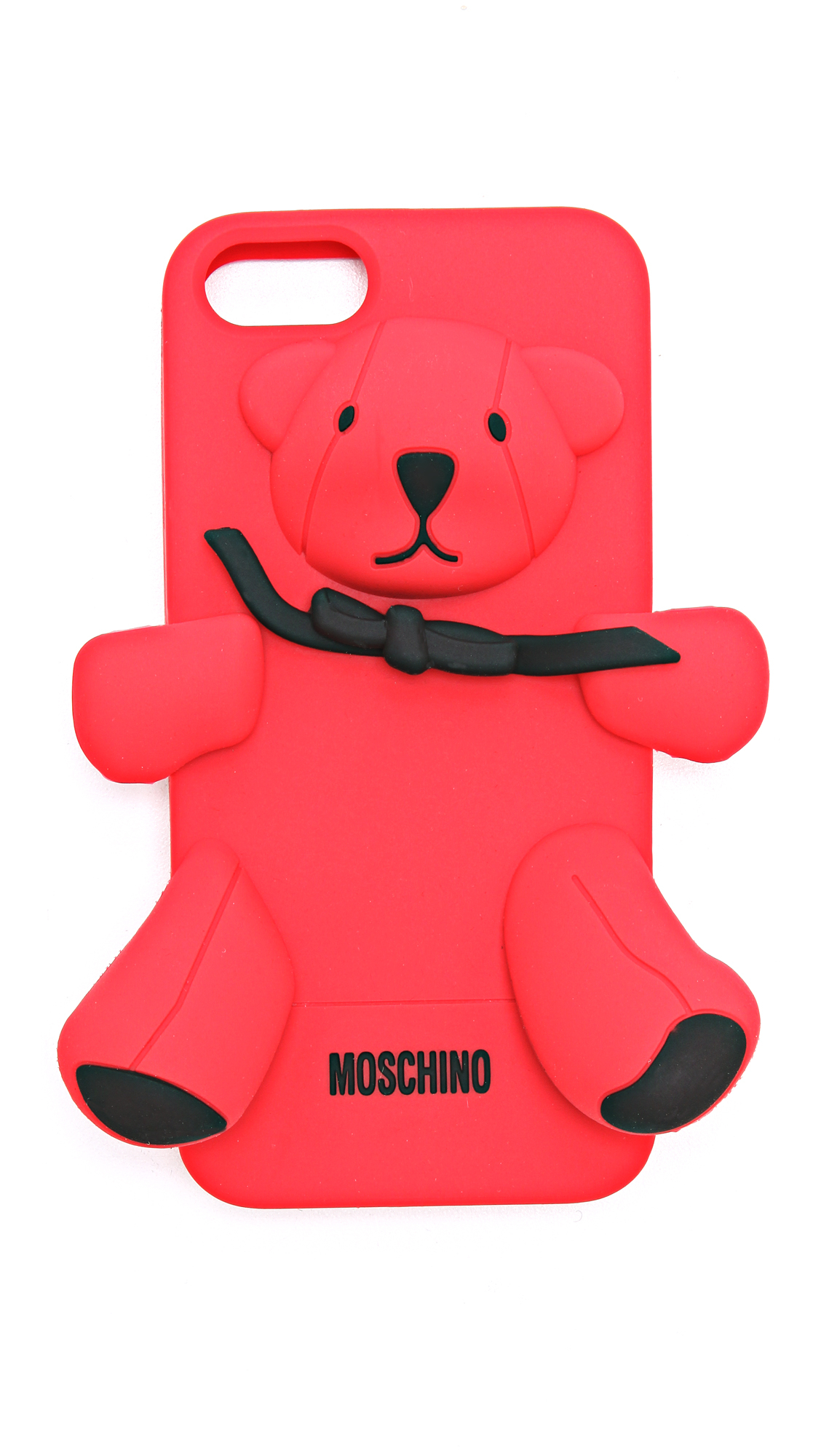 Moschino Bear Iphone 5 Case In Red Lyst
