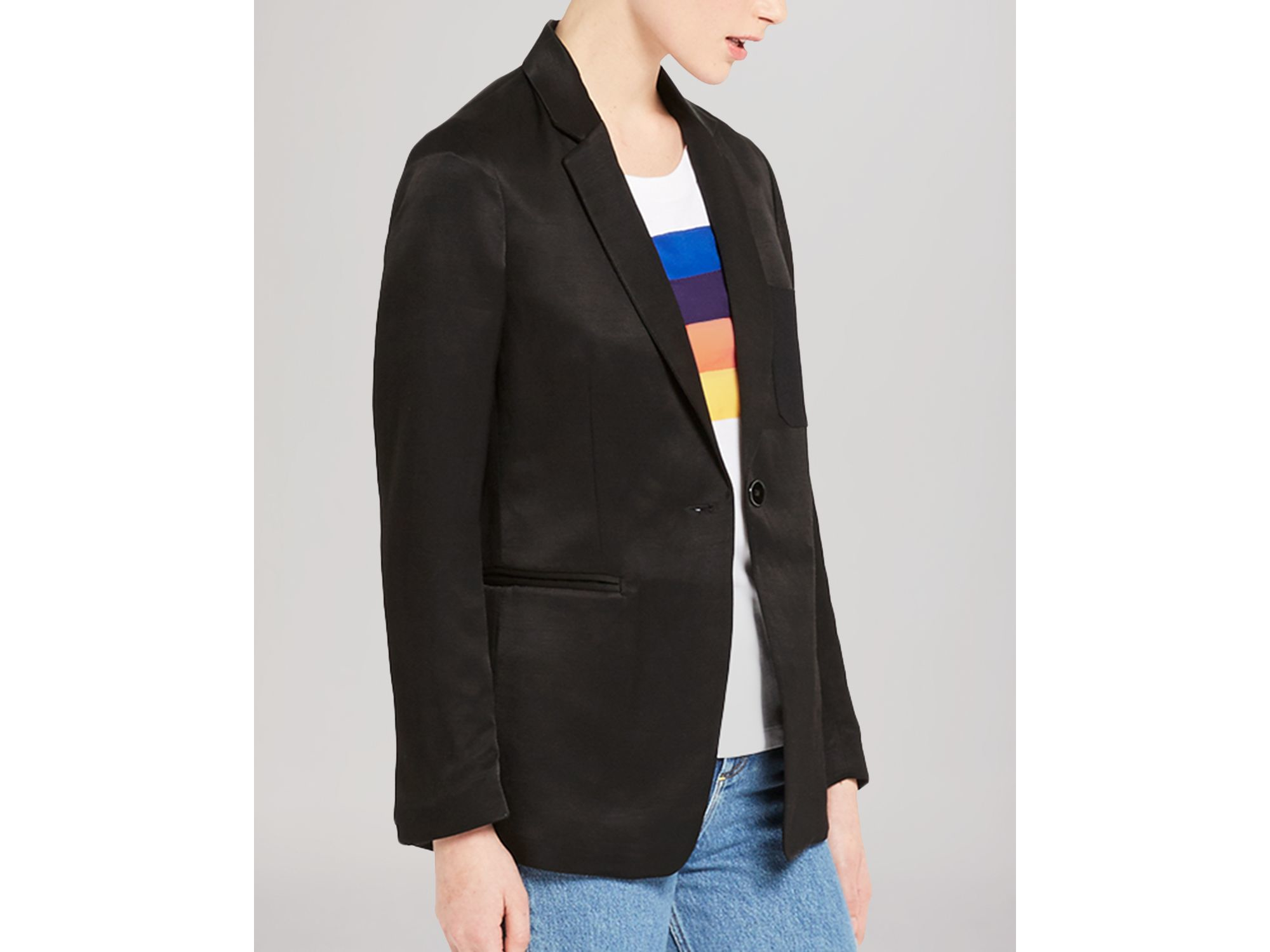 Sandro black blazer Clearance