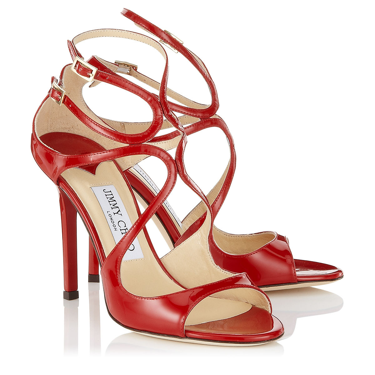 Jimmy Choo Lang in Red | Lyst