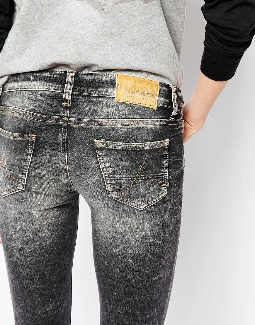 Gsus Sindustries Denim The Rosa Jeans in Black | Lyst