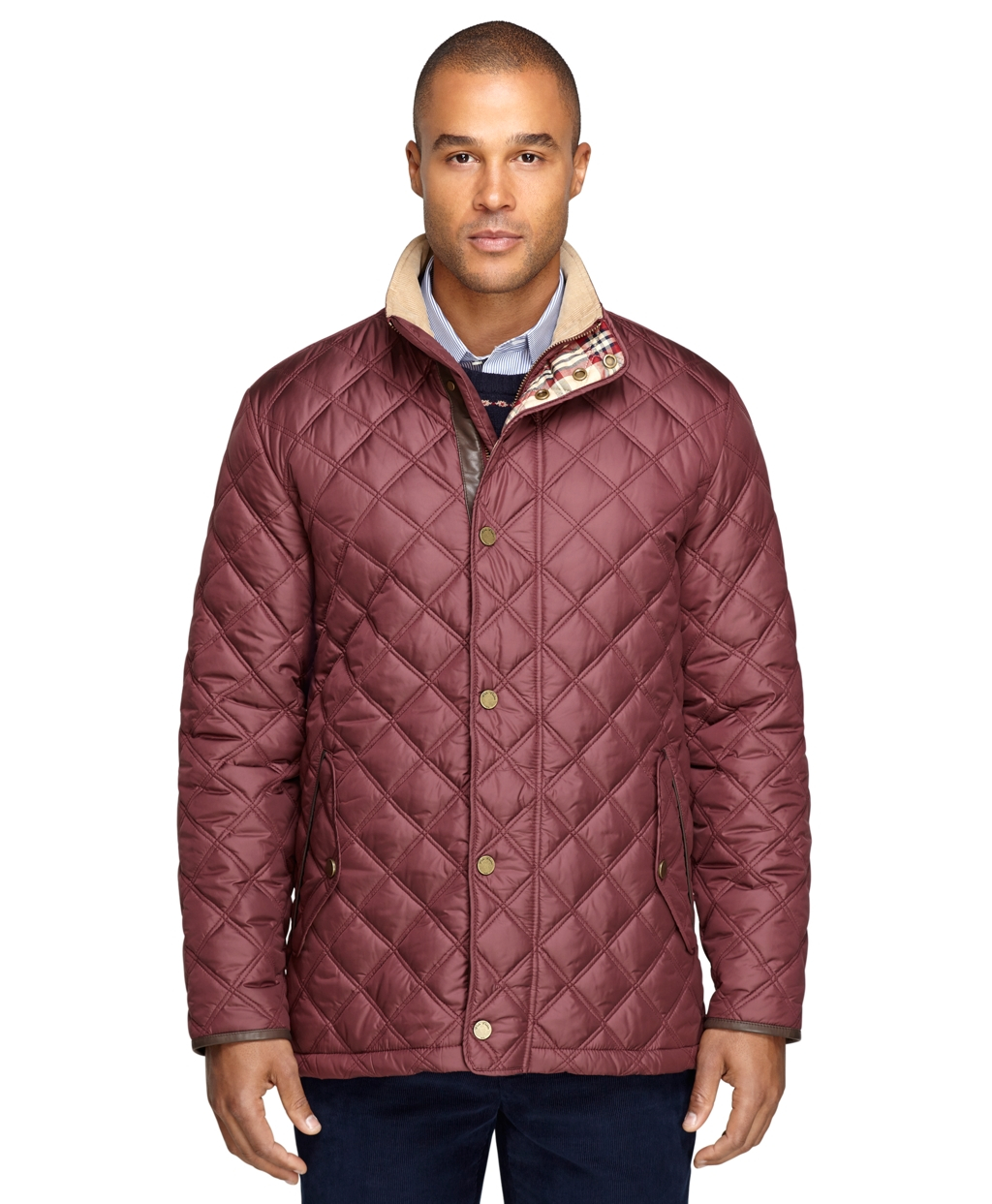 brooks brothers quilted coat