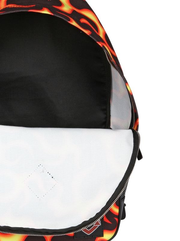 moschino flame backpack