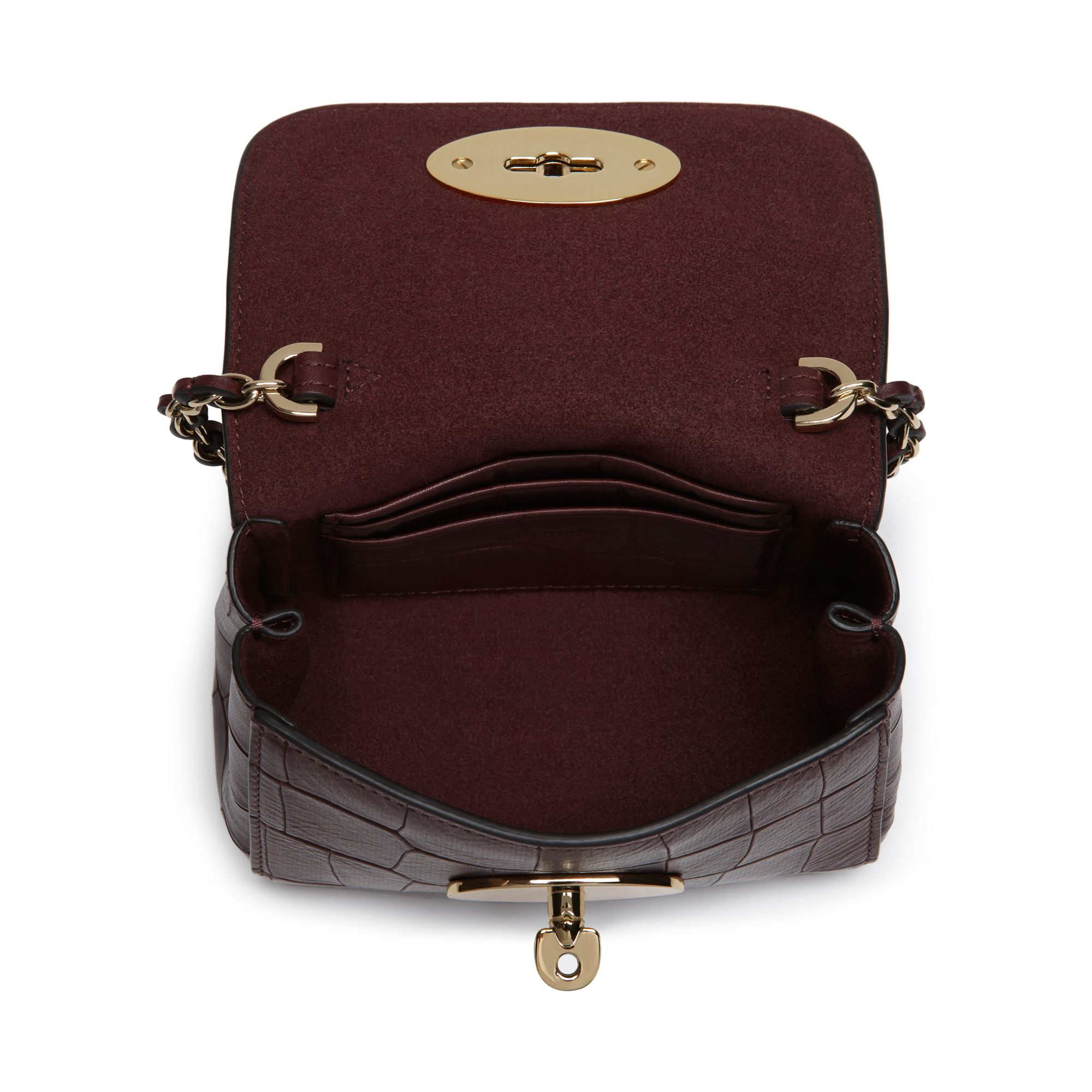 Mulberry Leather Mini Lily | Lyst