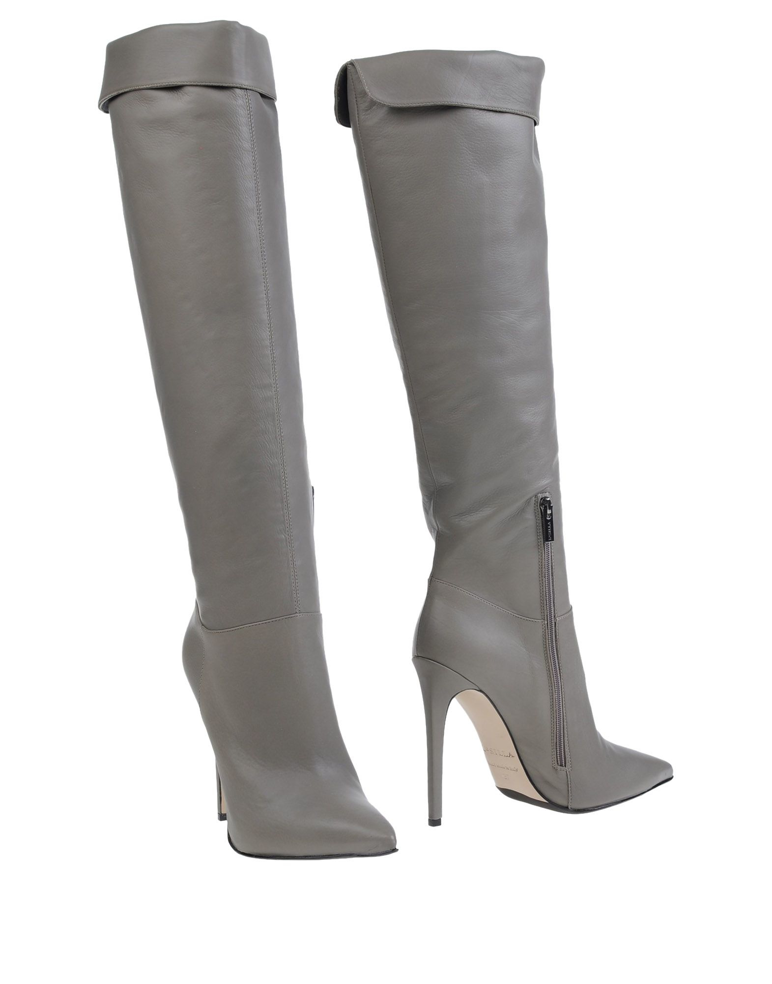 Le Silla Boots in Light Grey (Gray) - Lyst