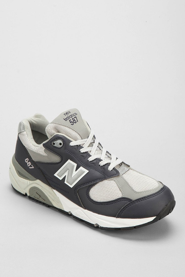 New Balance Made In Usa 587 Sneaker in Navy (Blue) for Men | Lyst