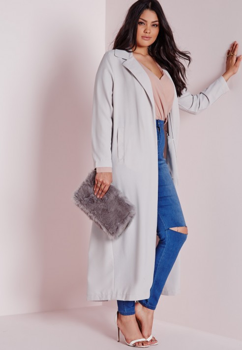 plus size duster jacket