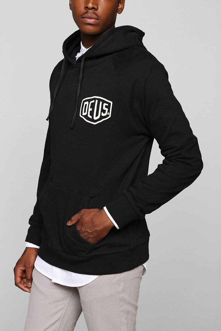 deus ex machina venice la address pullover hoodie sweatshirt in black for lyst deus ex machina venice la address pullover hoodie sweatshirt in black for lyst