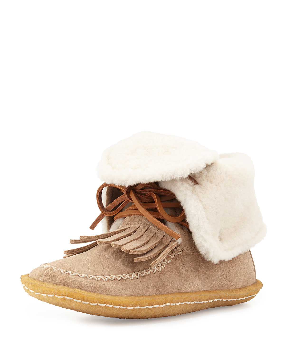 tory burch fur shoes