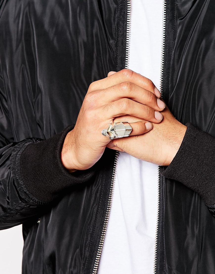 Vivienne Westwood Knuckle Ring in Silver (Metallic) for Men - Lyst