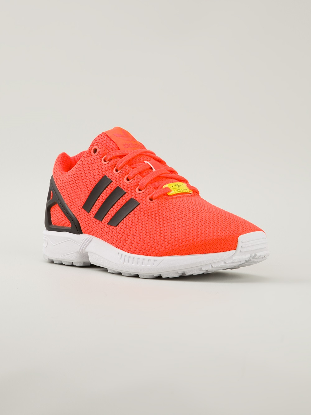 Burger response pad adidas Zx Flux Trainers in Orange for Men | Lyst