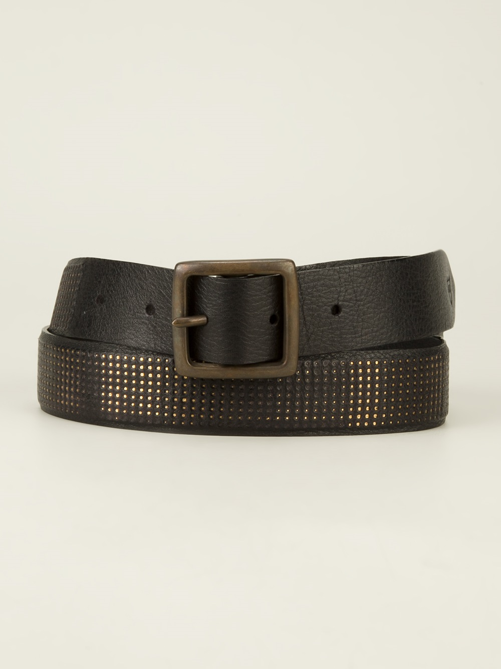 Htc hollywood trading company Studded Belt in Metallic for Men | Lyst