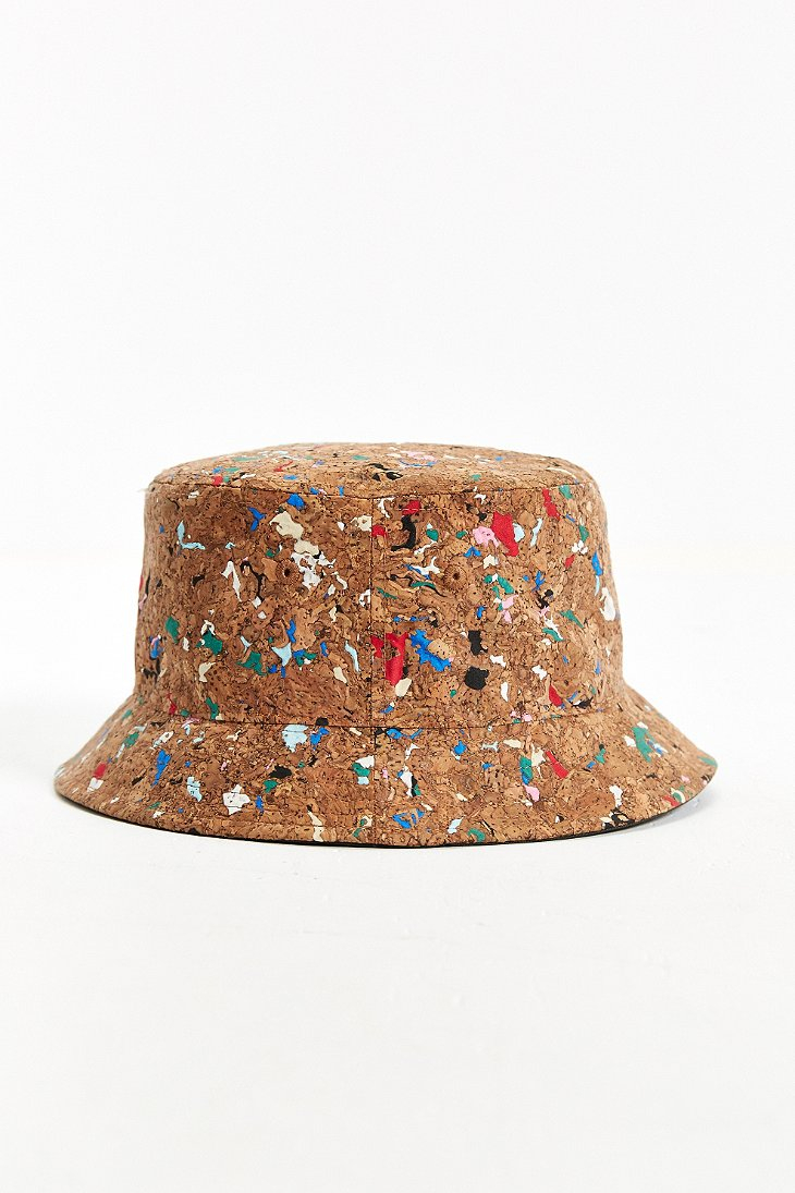 Kangol Cork Bucket Hat in Tan (Brown) for Men - Lyst