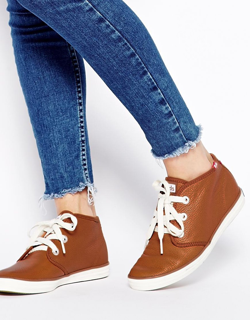 women's scout chukka leather