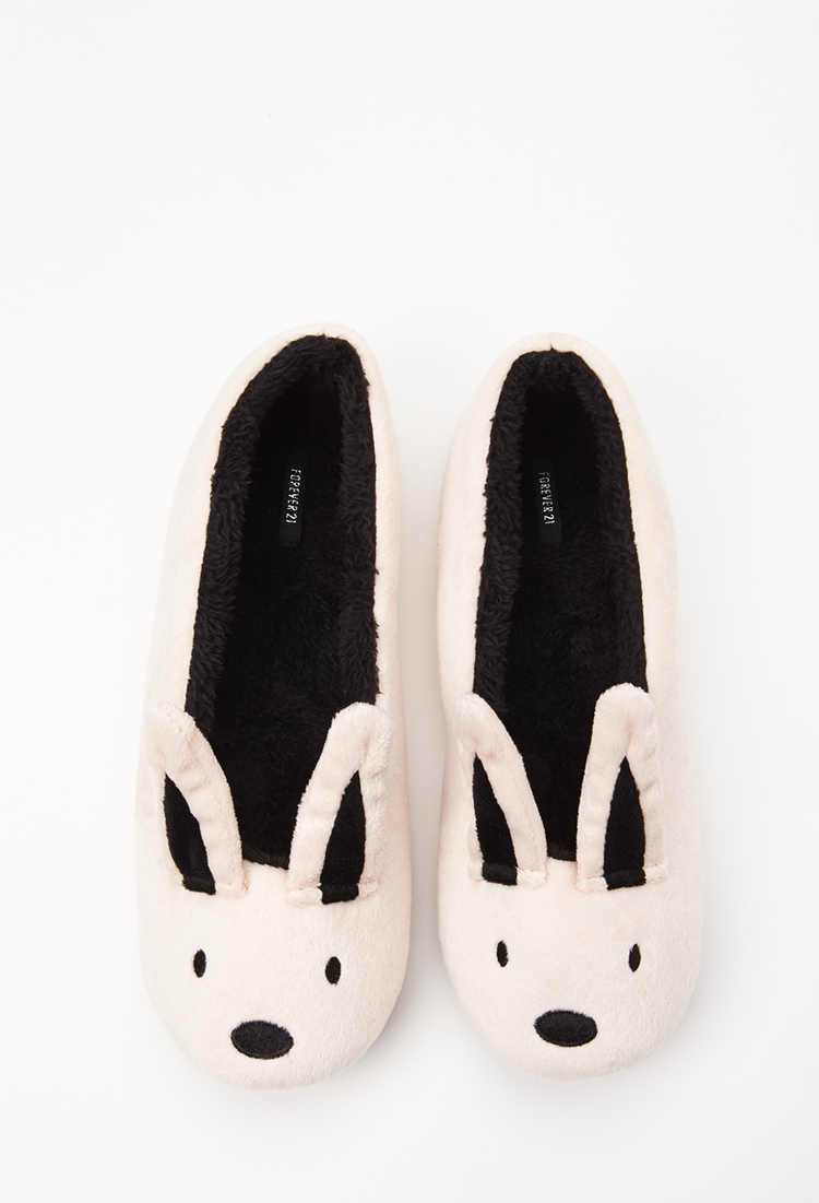 bunny slippers forever 21