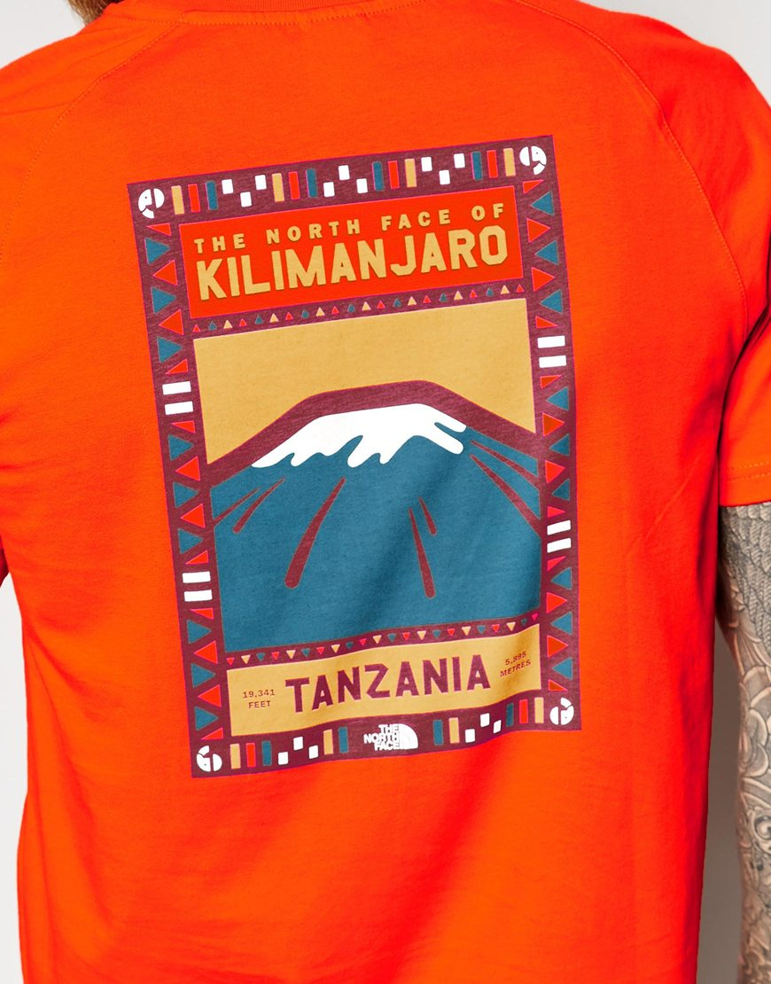 north face kilimanjaro t shirt
