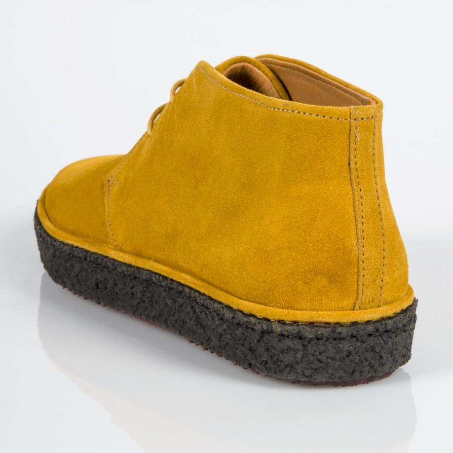 Paul Smith Women's Mustard Yellow Suede 'marley' Chukka Boots Lyst