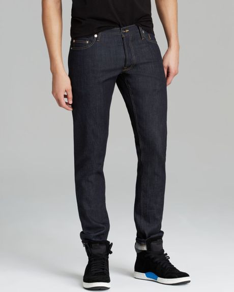 Public School Jeans Selvedge Stretch Slim Straight Fit in Highline in ...