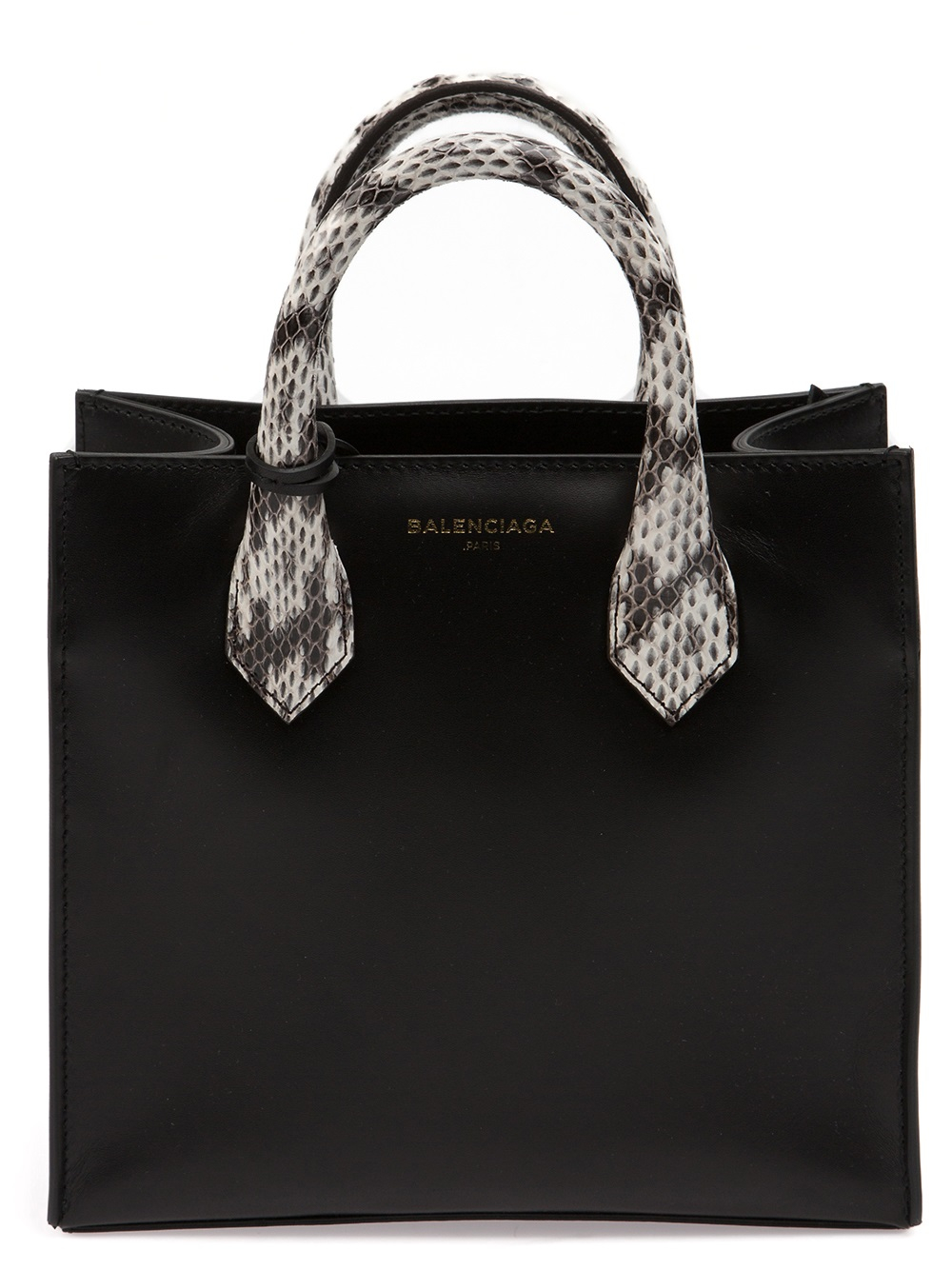 snakeskin black bag