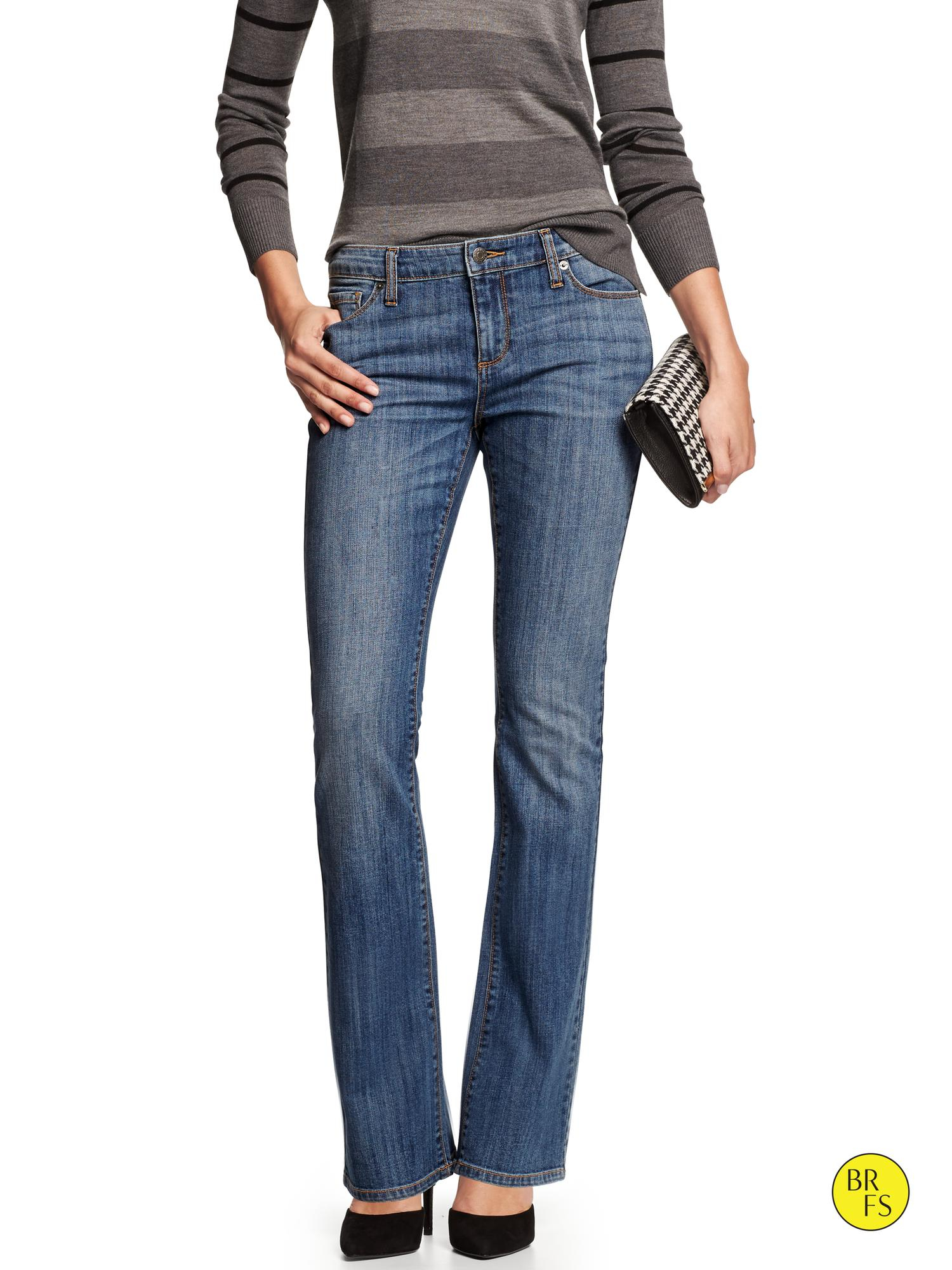 banana republic slim bootcut jeans