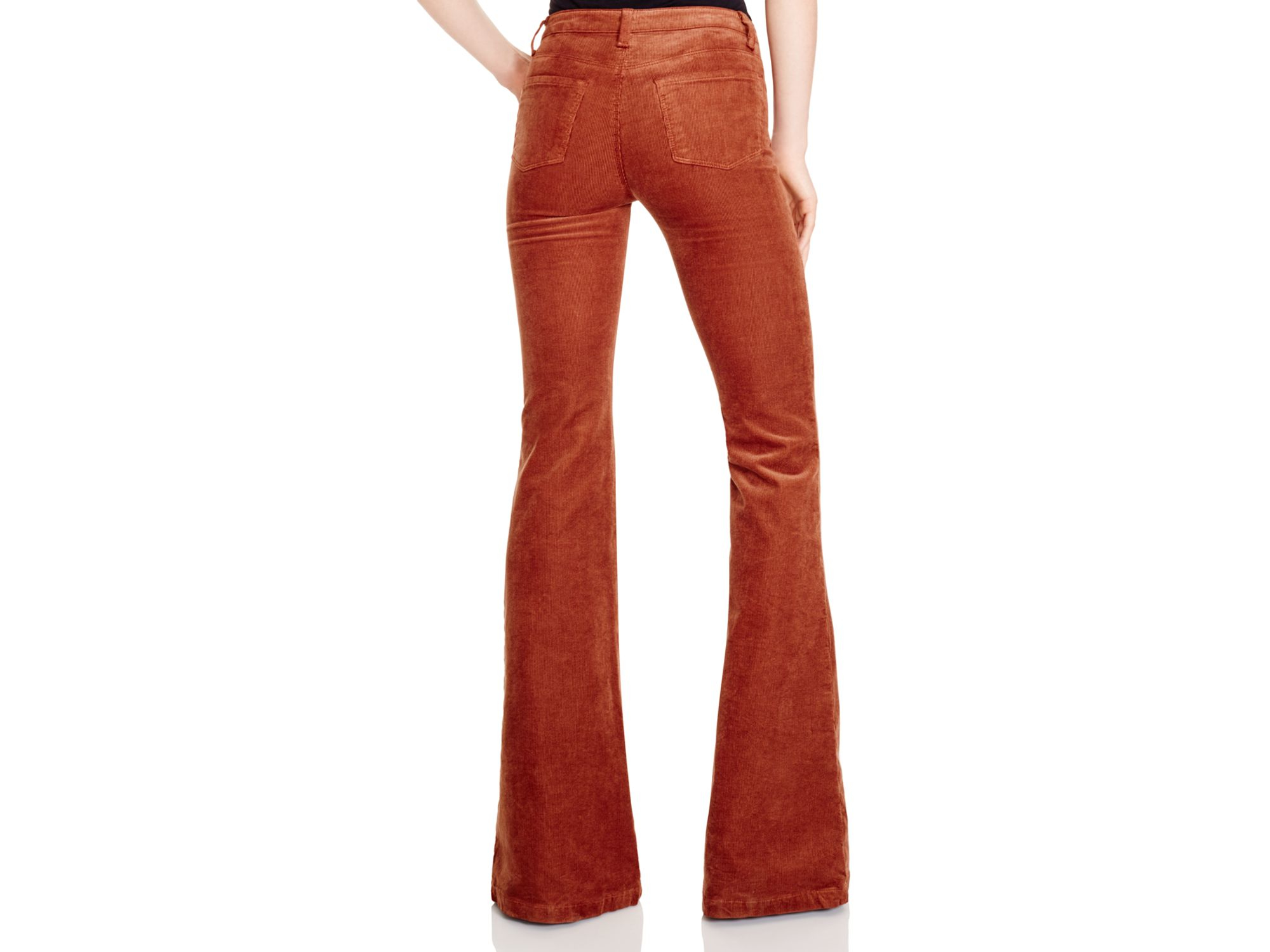 J Brand Bella Flare Corduroy Jeans 
