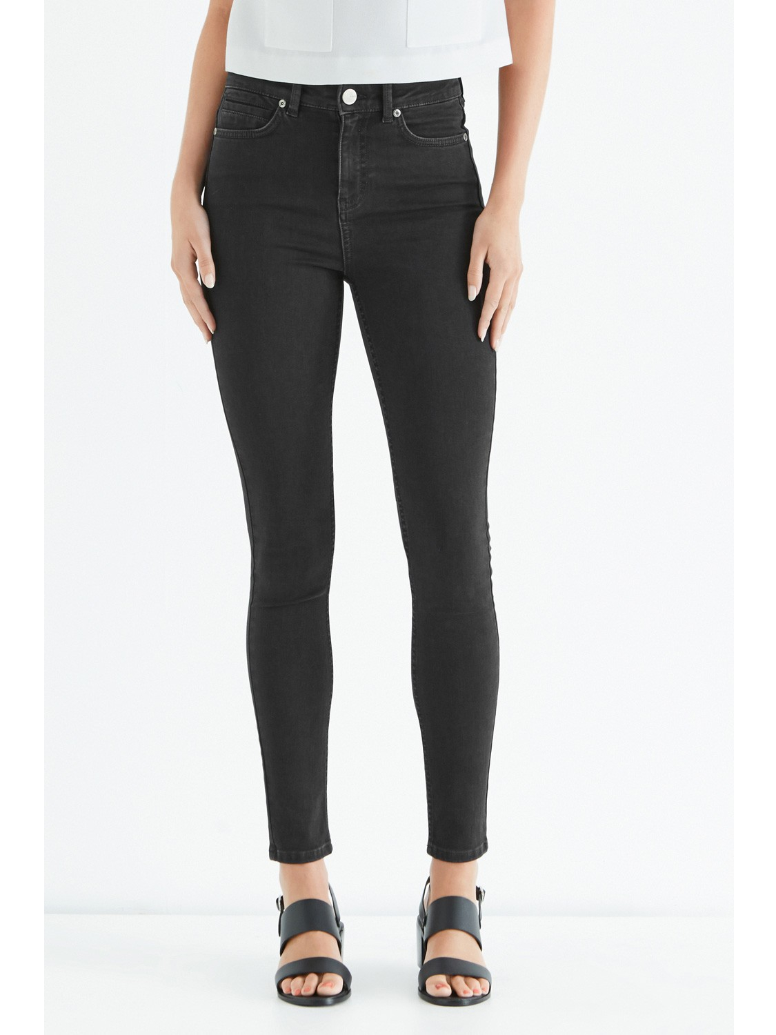 oasis lily ankle grazer jeans