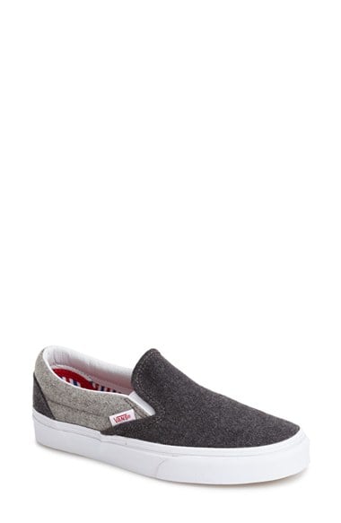 vans wool slip on