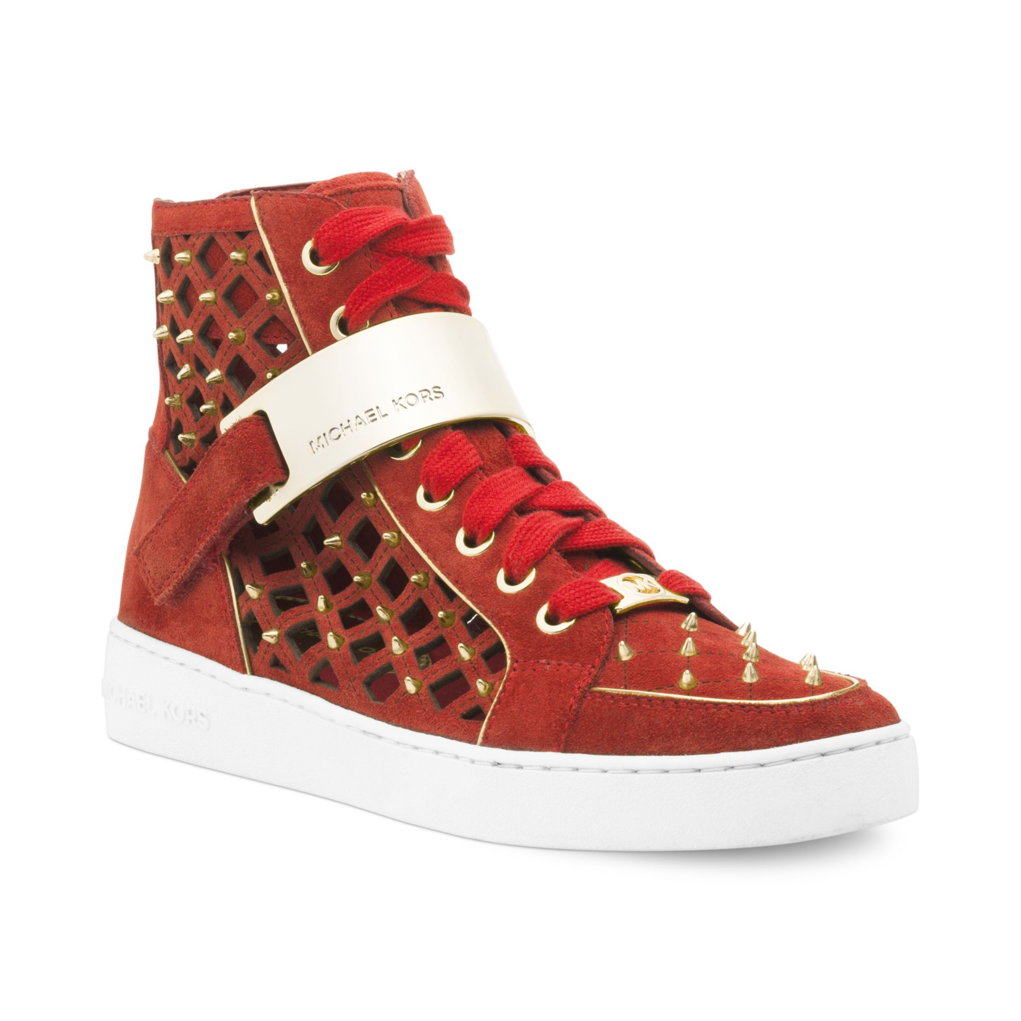 red high tops women's