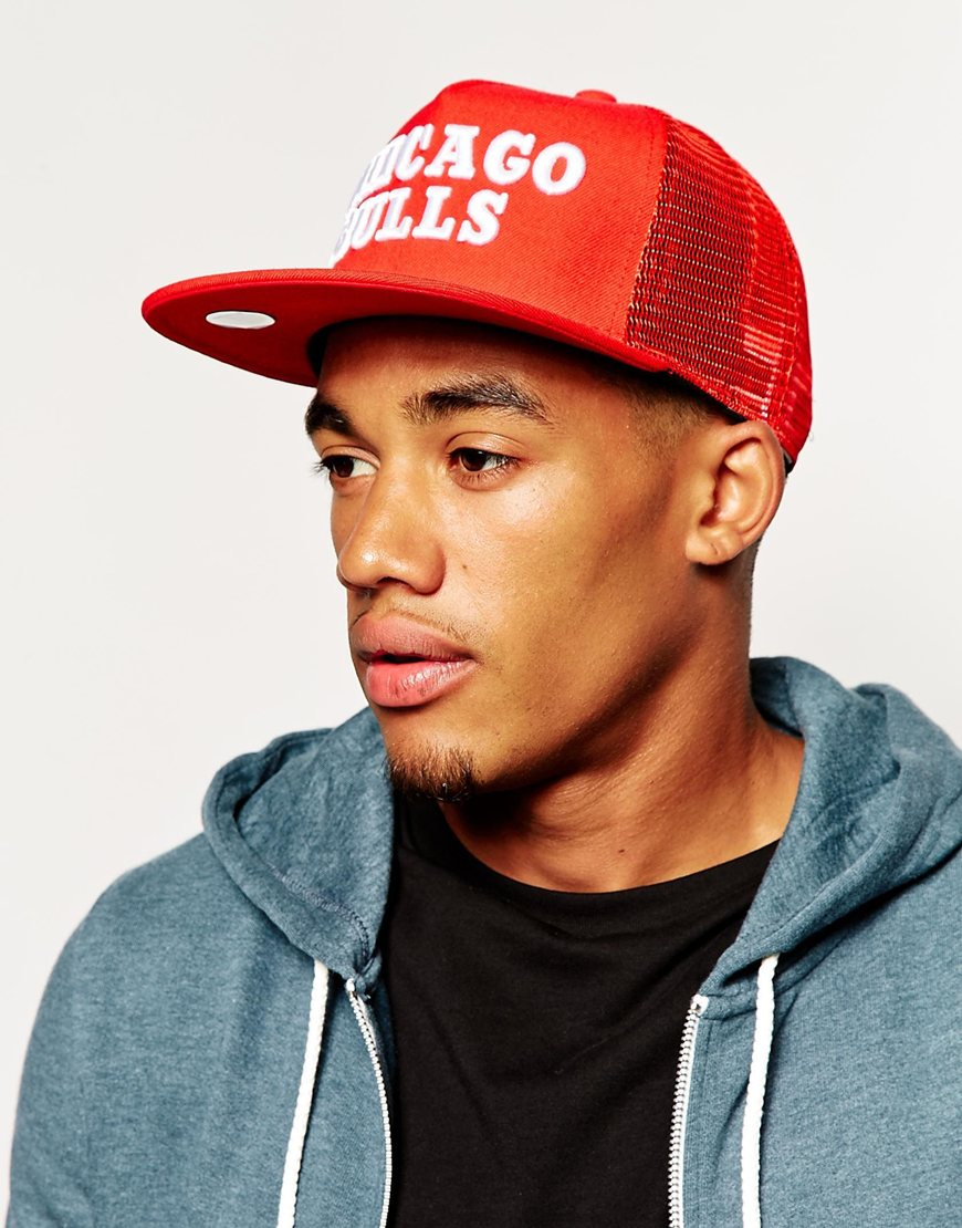 mitchell and ness trucker hat