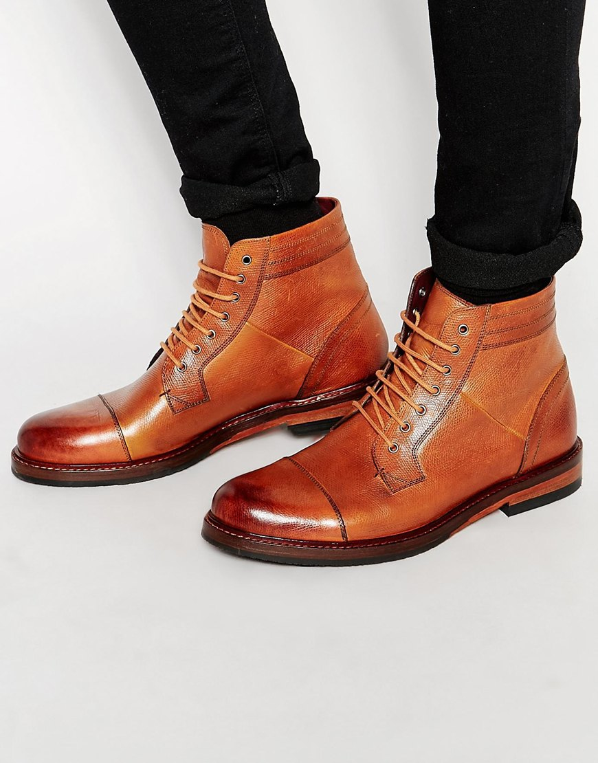 ted baker lace up boots