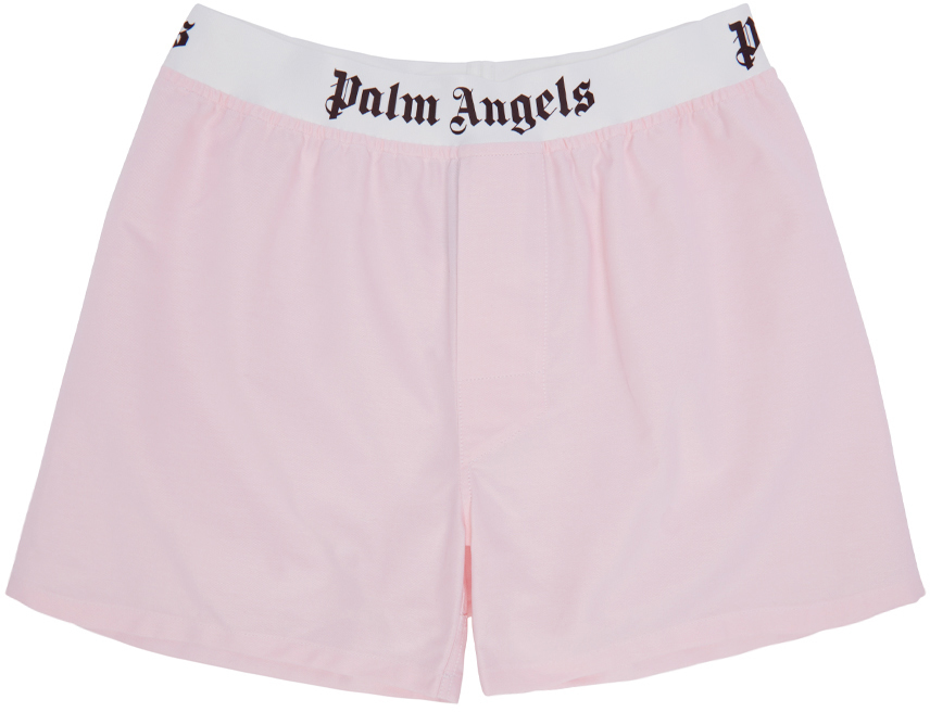 Palm Angels Pink Oxford Boxers for Men Lyst