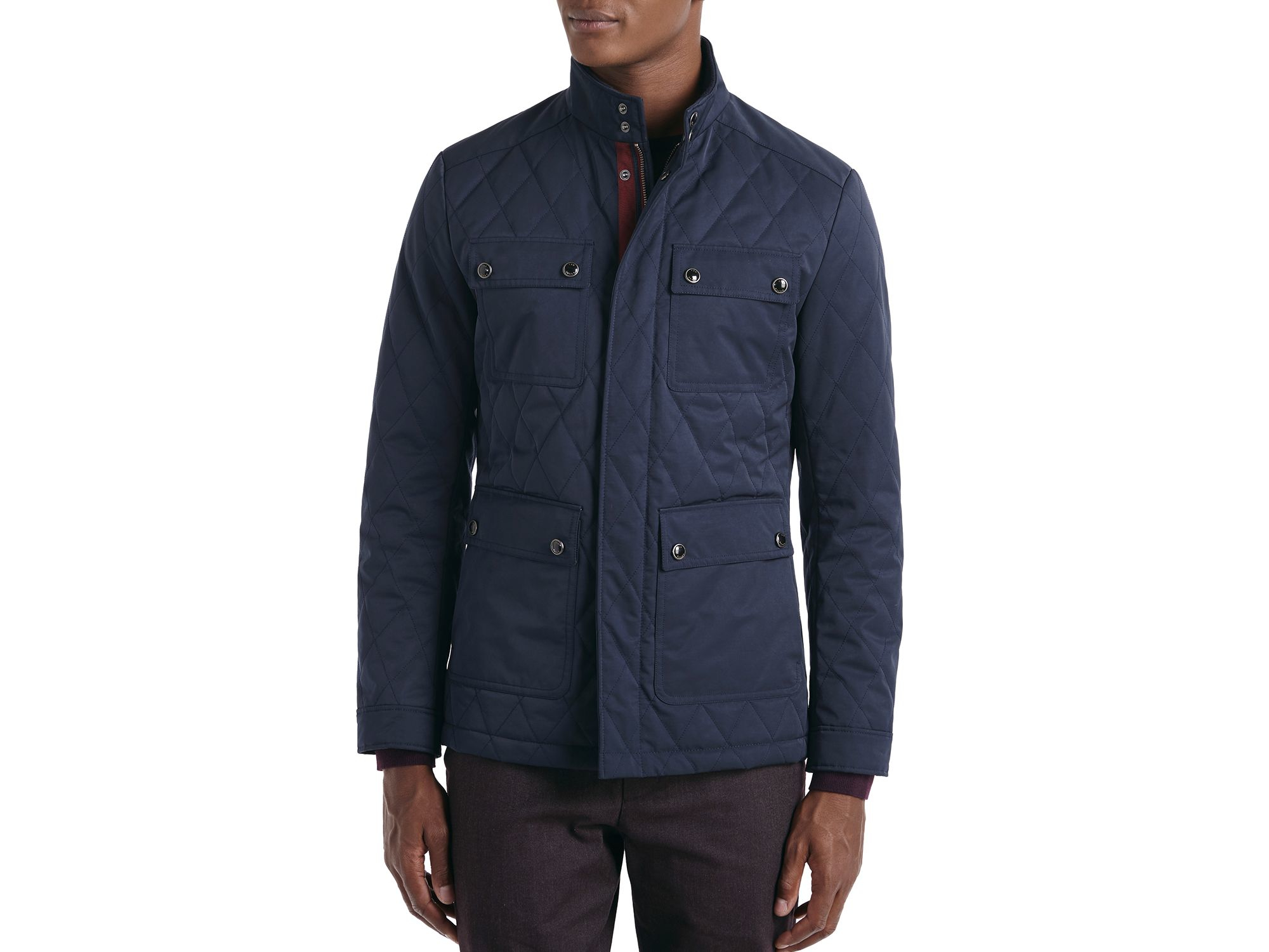 ted baker quilted coat