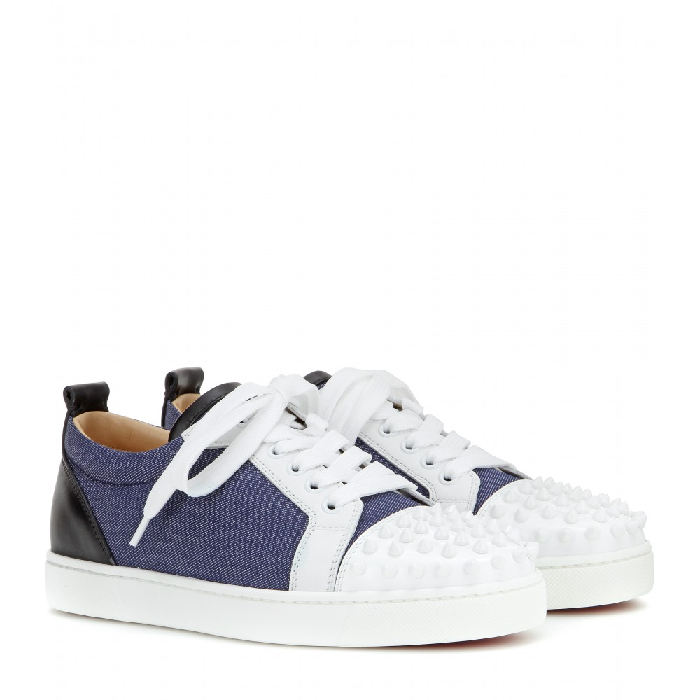 christian louboutin denim sneakers christian louboutin denim sneakers