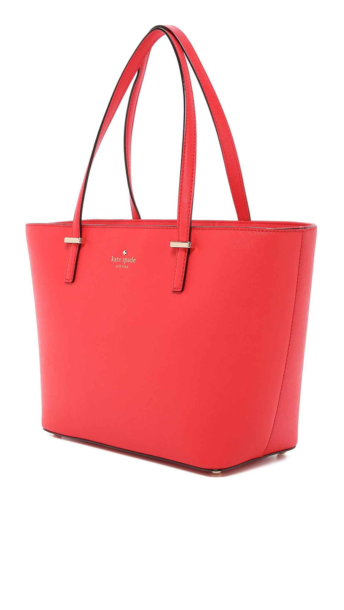 kate spade red bucket bag